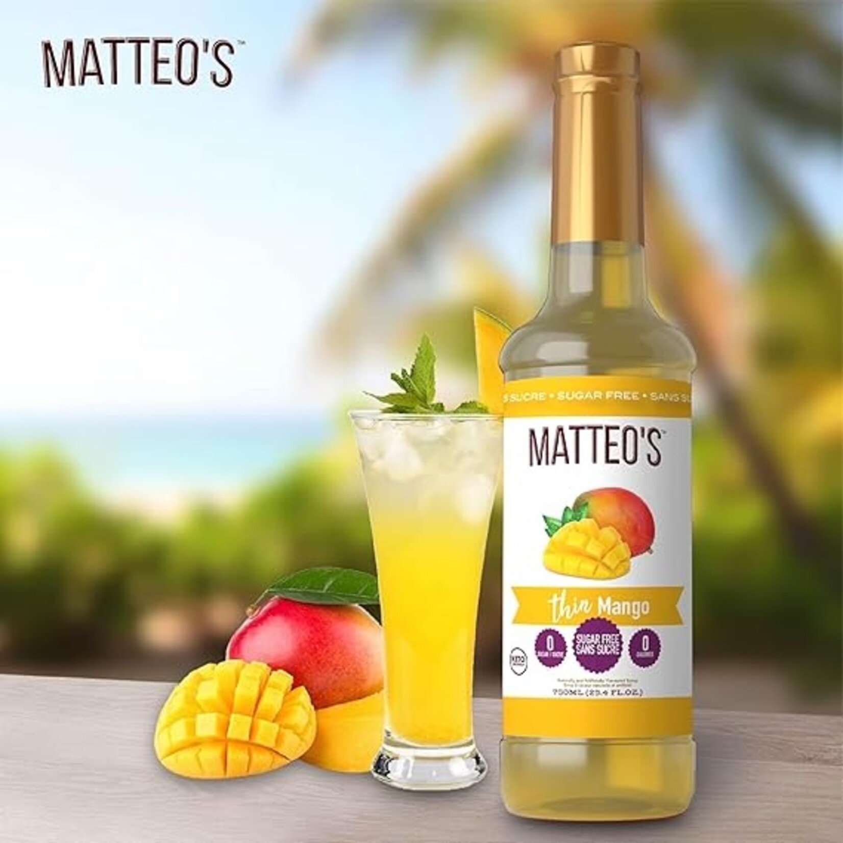 MATTEO'S Sirop à la mangue