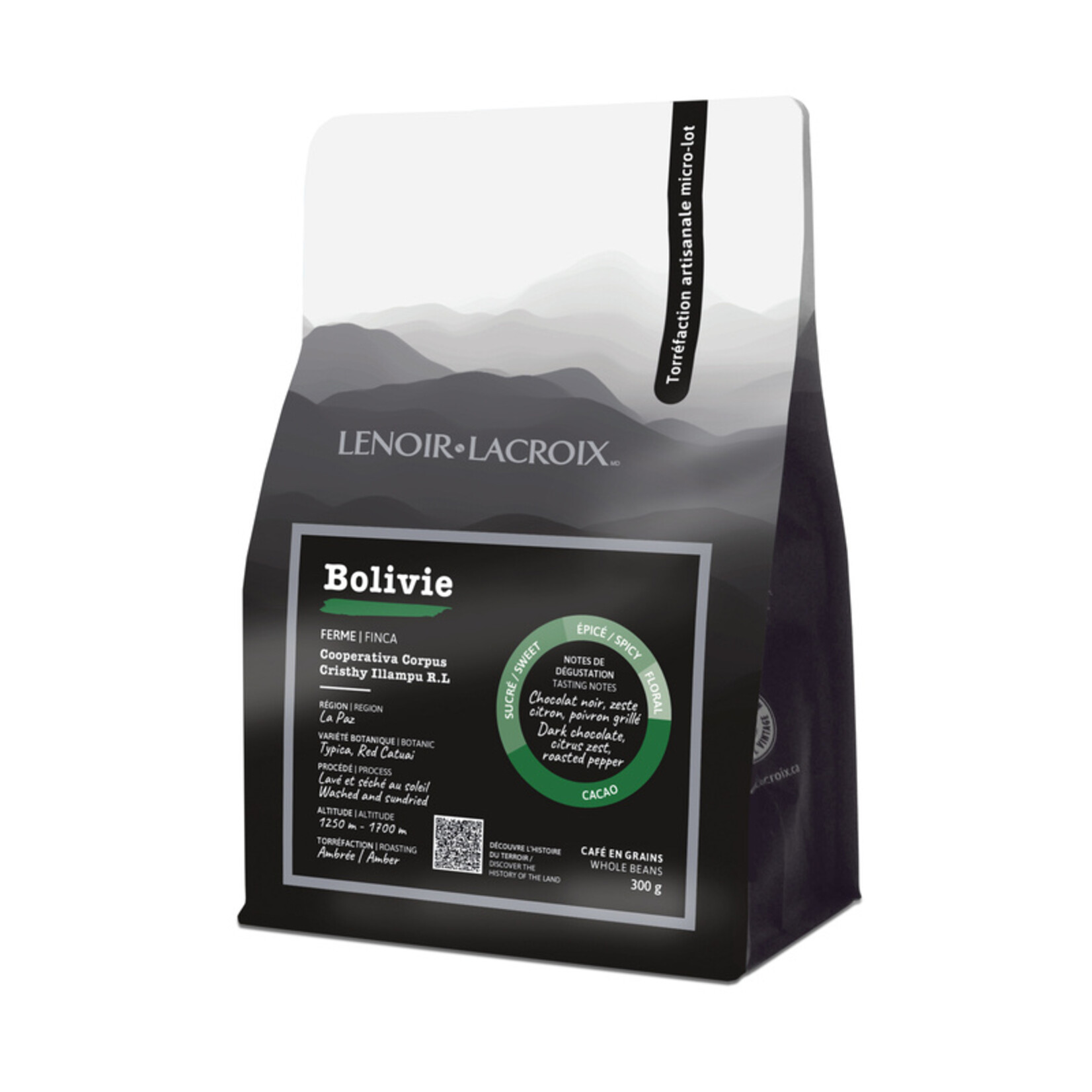 LENOIR&LACROIX Café Bolivie 300g