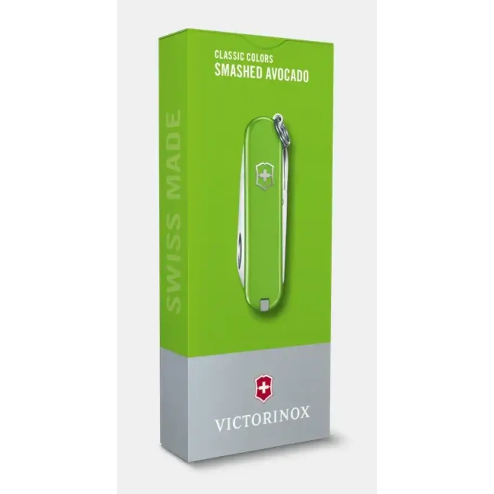 VICTORINOX Green Classic Pocket Knife, 58mm