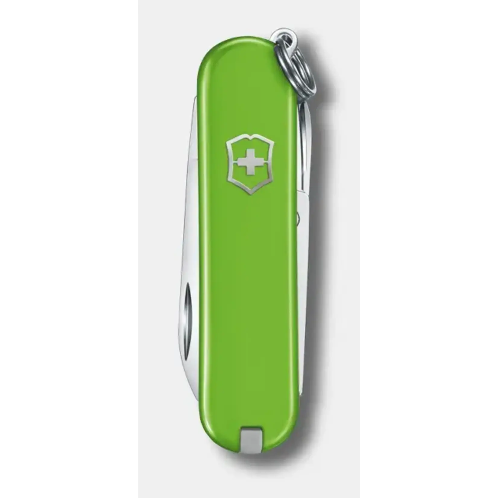 VICTORINOX Green Classic Pocket Knife, 58mm