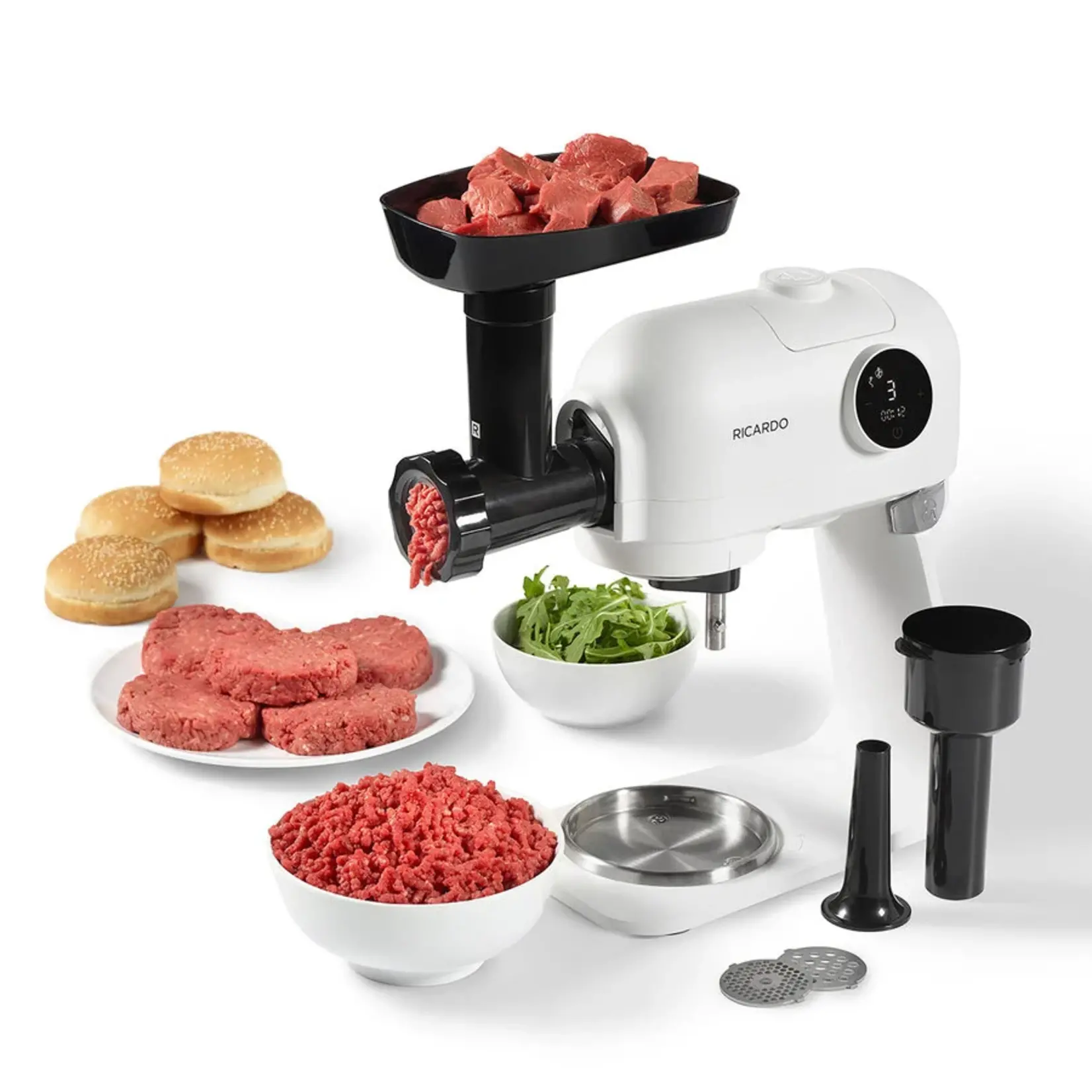 RICARDO Meat Grinder for Stand Mixer