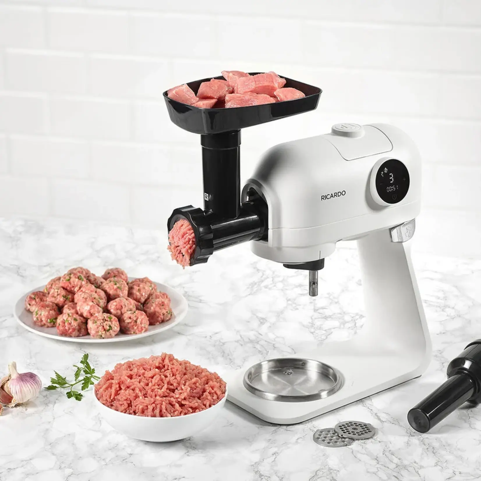 RICARDO Meat Grinder for Stand Mixer