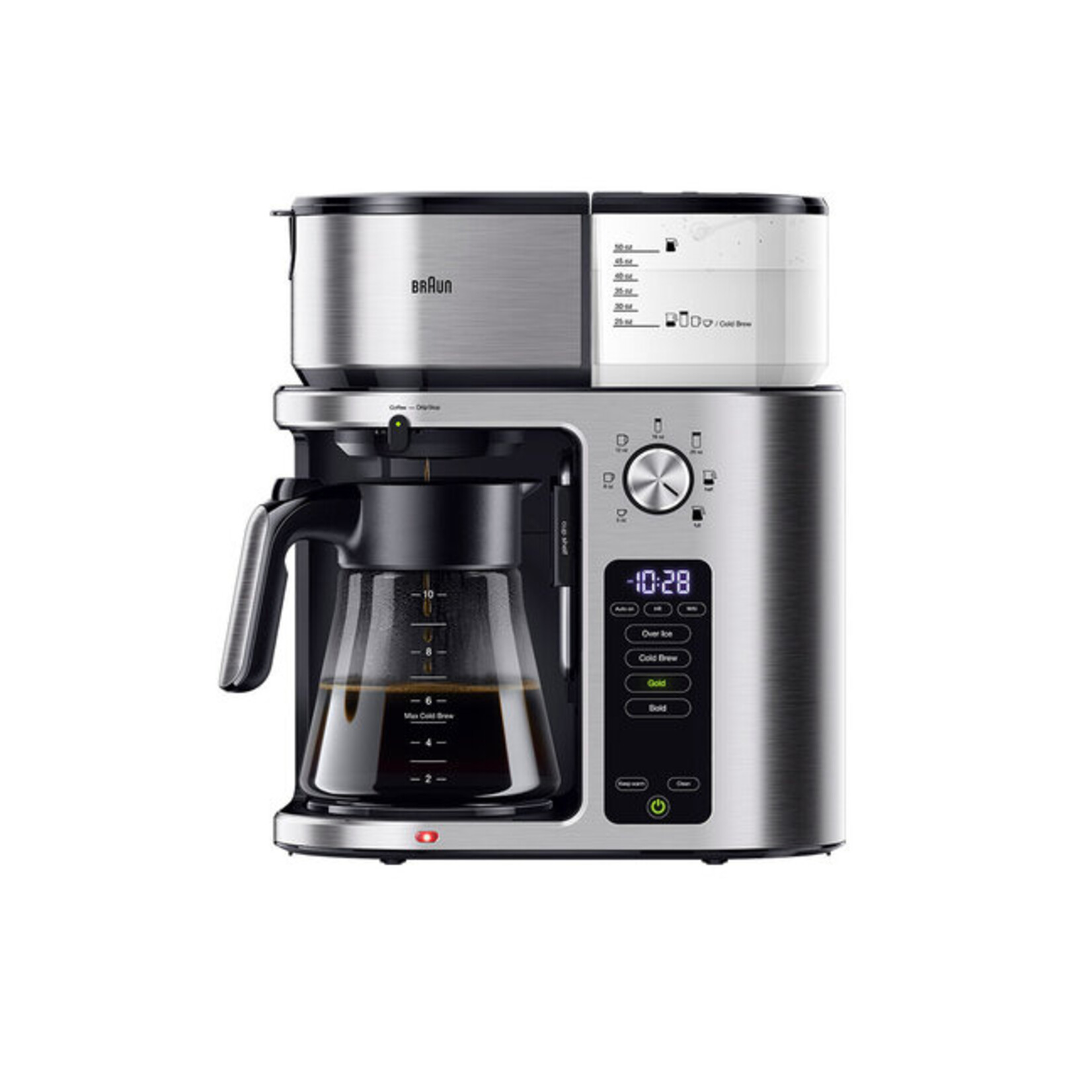 BRAUN Cafetière Multiserve 10 tasses avec Cold brew