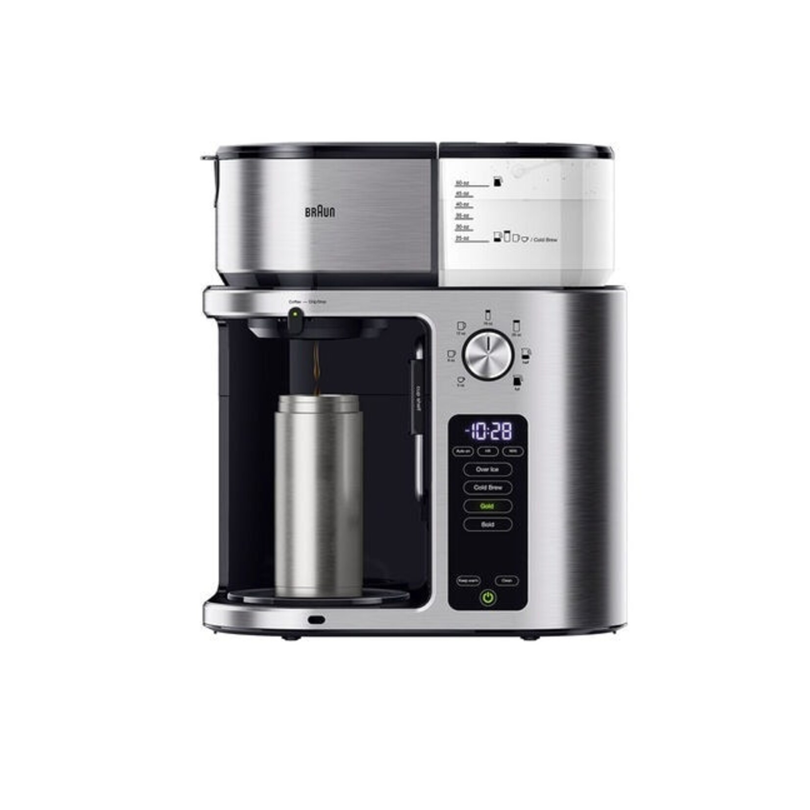 BRAUN Cafetière Multiserve 10 tasses avec Cold brew