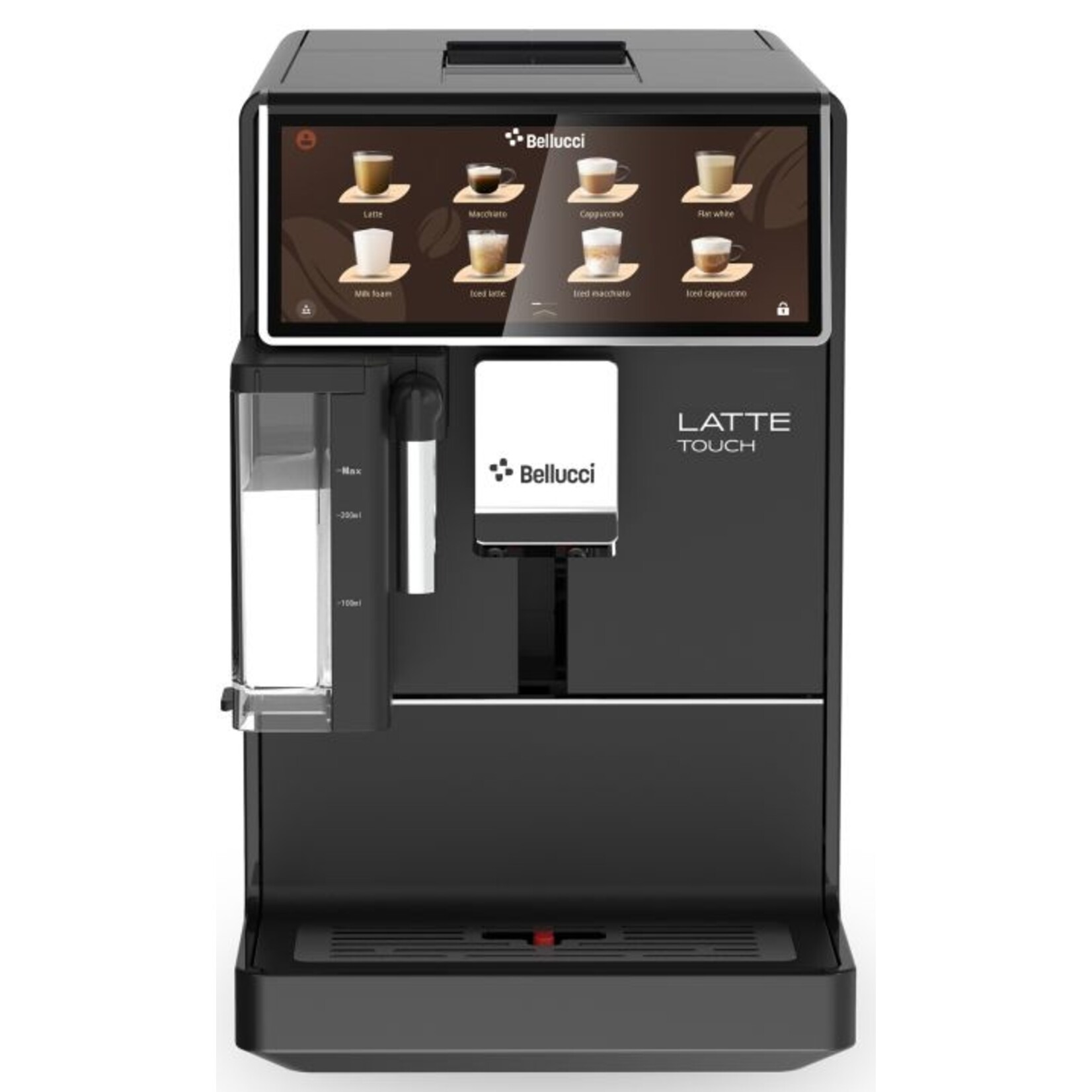 BELLUCCI Latte Touch Automatic Coffee Machine - Black