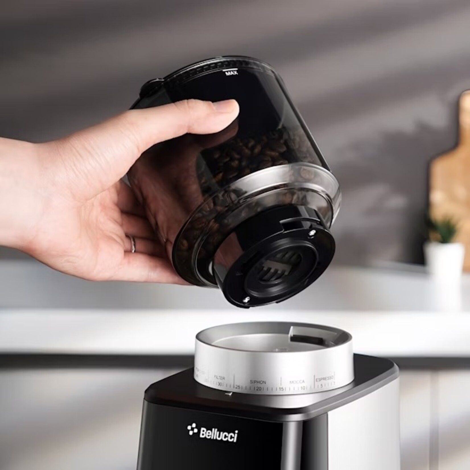 BELLUCCI Casa Conical burr coffee grinder