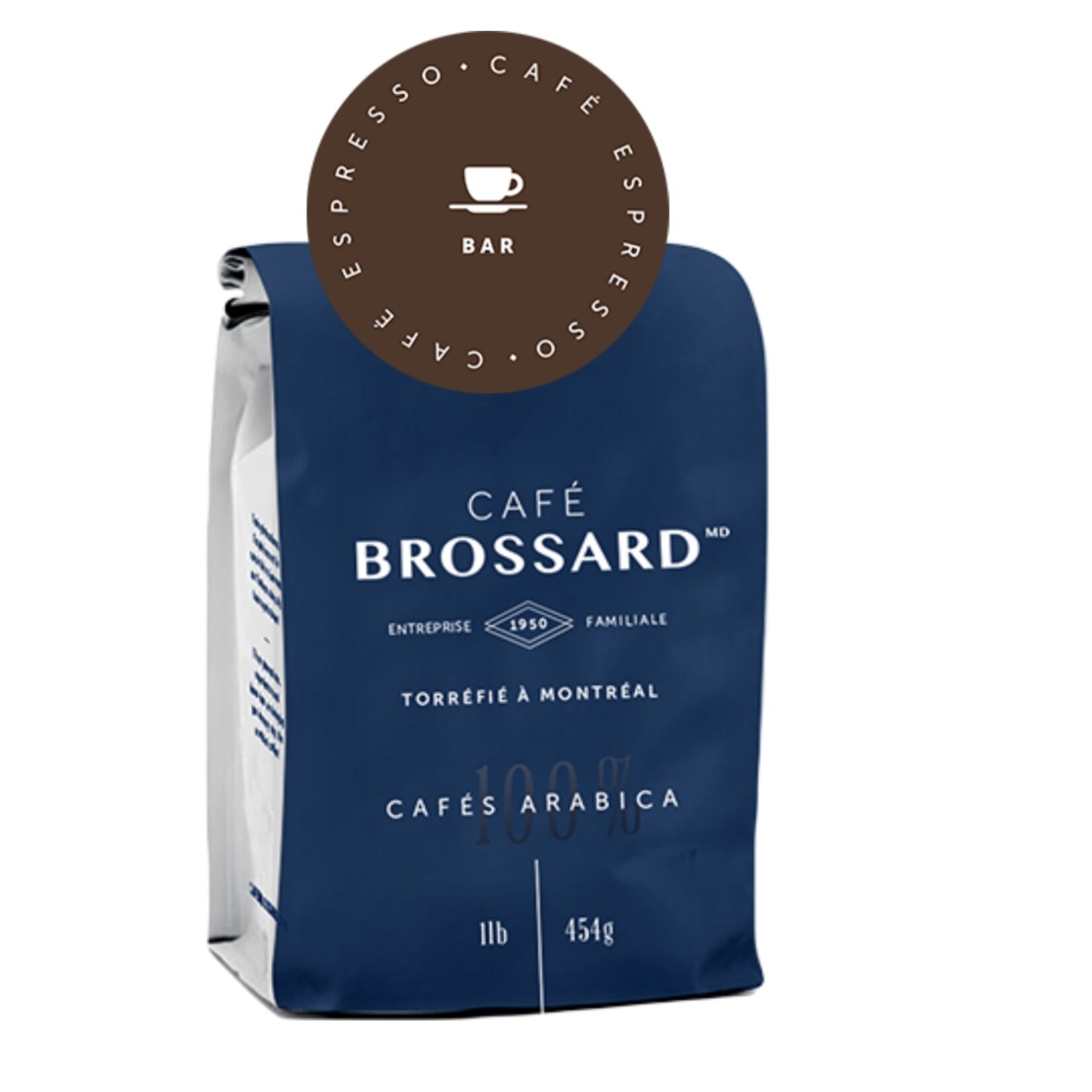CAFÉ BROSSARD Café Espresso Bar 454g