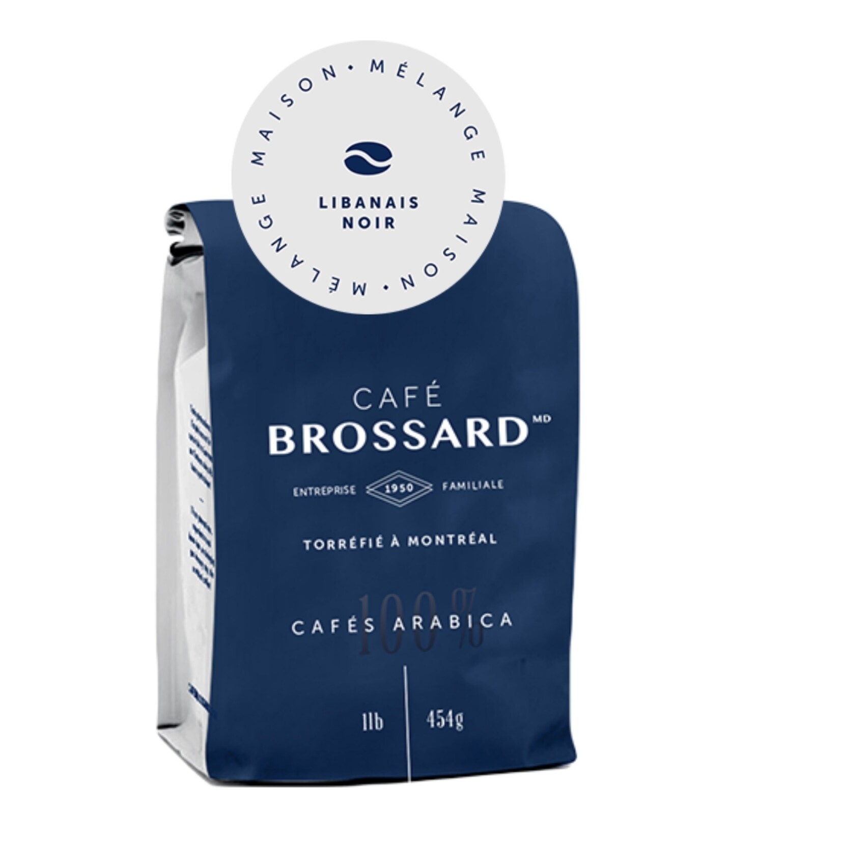 CAFÉ BROSSARD Libanais Noir coffee 454g