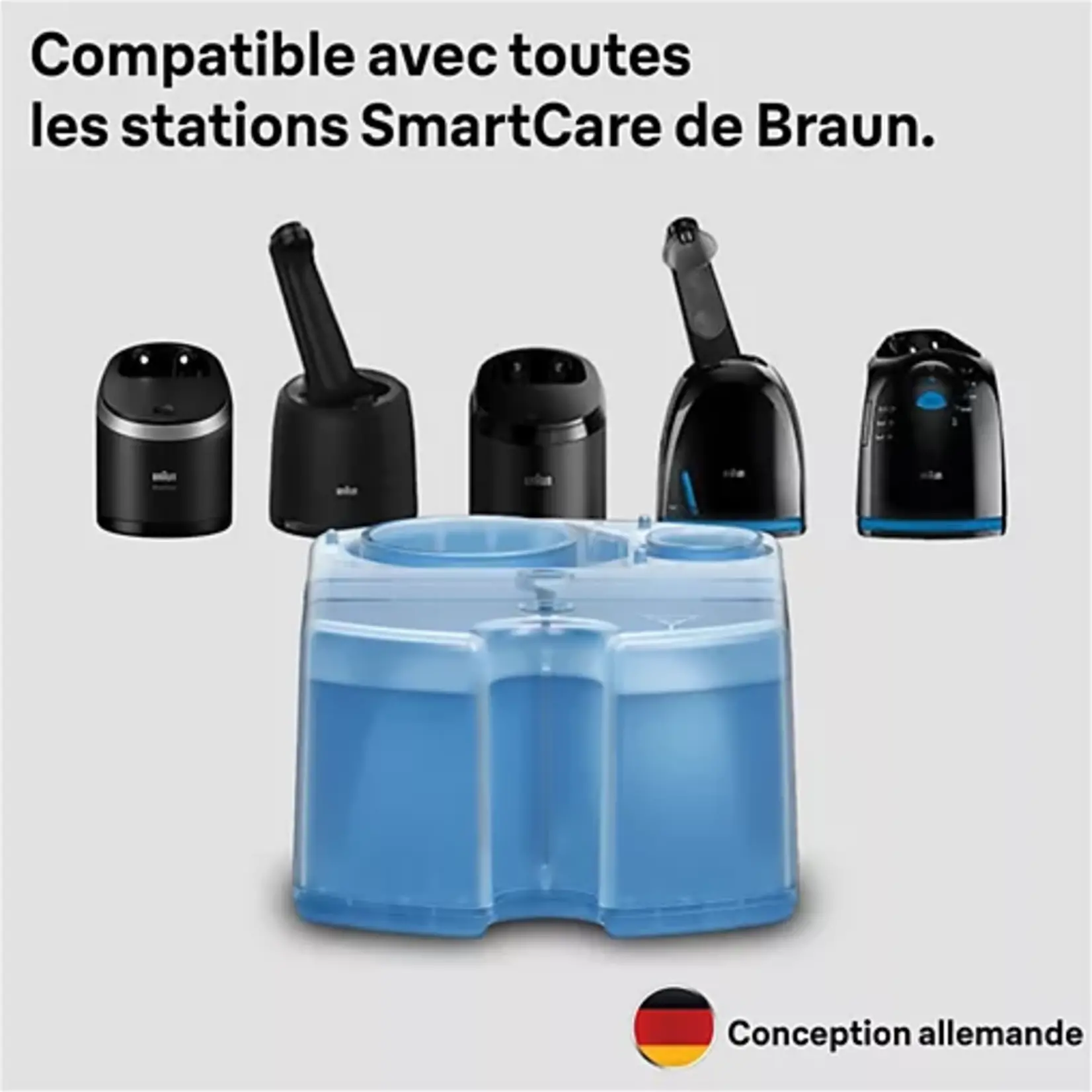 BRAUN Cartouche nettoyante CCR 6 cartouches