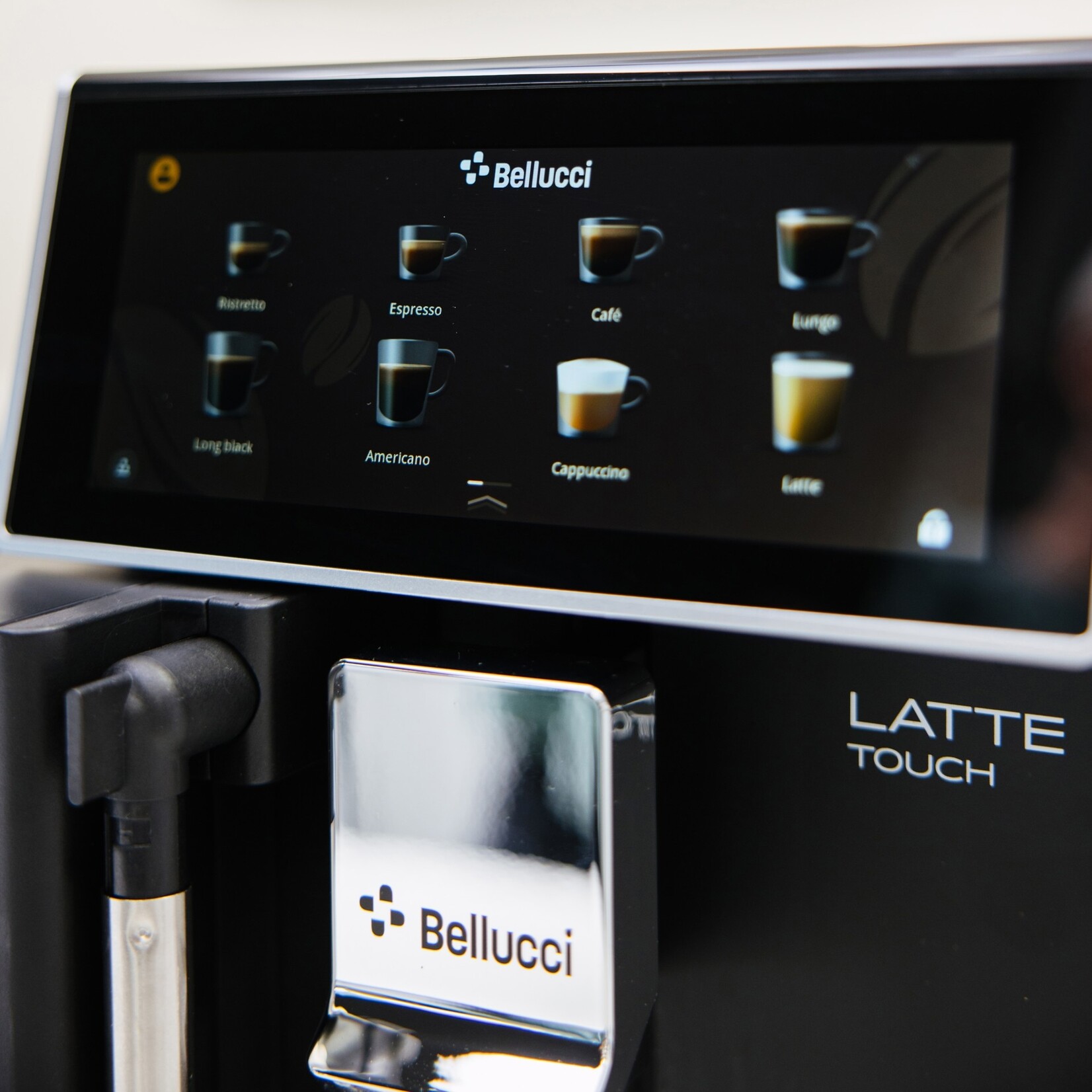 BELLUCCI Latte Touch Automatic Coffee Machine - Black