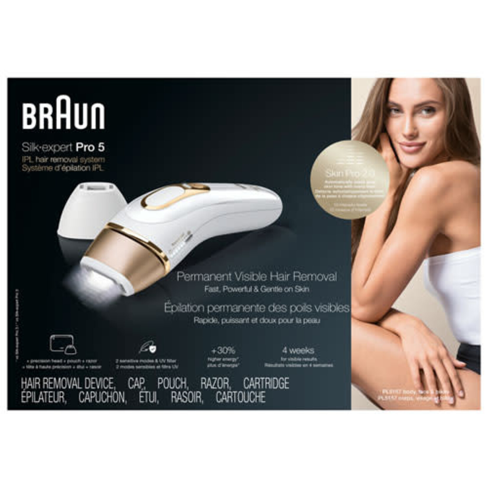 BRAUN Silk Expert Pro 5 Dry IPL Hair Removal System (special order)