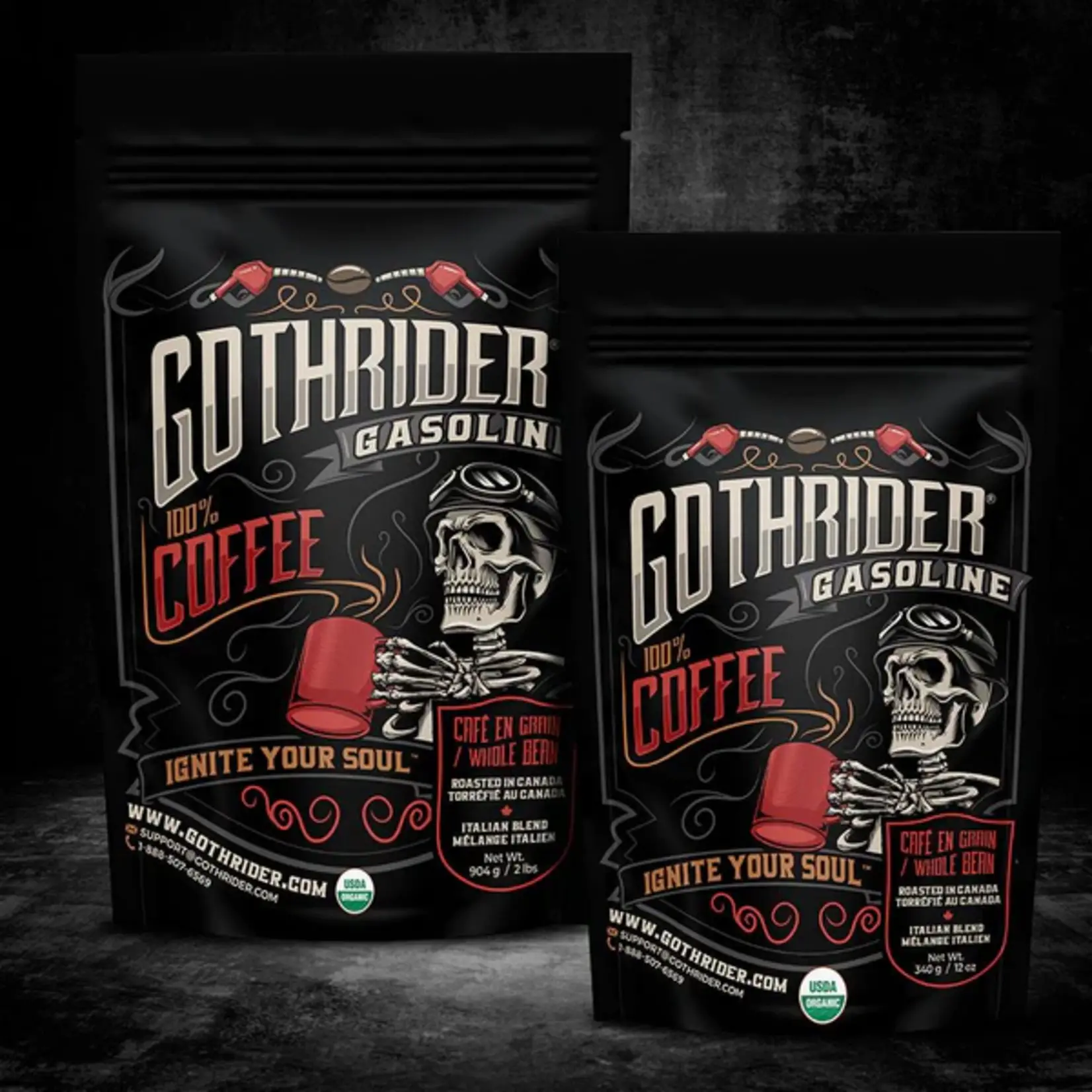 GOTHRIDER Gasoline Coffee 907G
