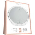 VIE ART 360° Magnification Mirror - Secure-Lock Suction