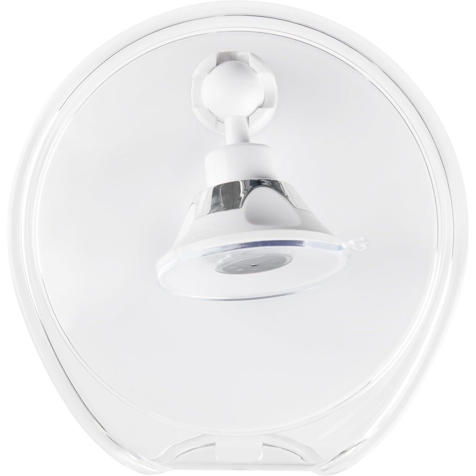 VIE ART 360° Magnification Mirror - Secure-Lock Suction, Integrated Razor Holder