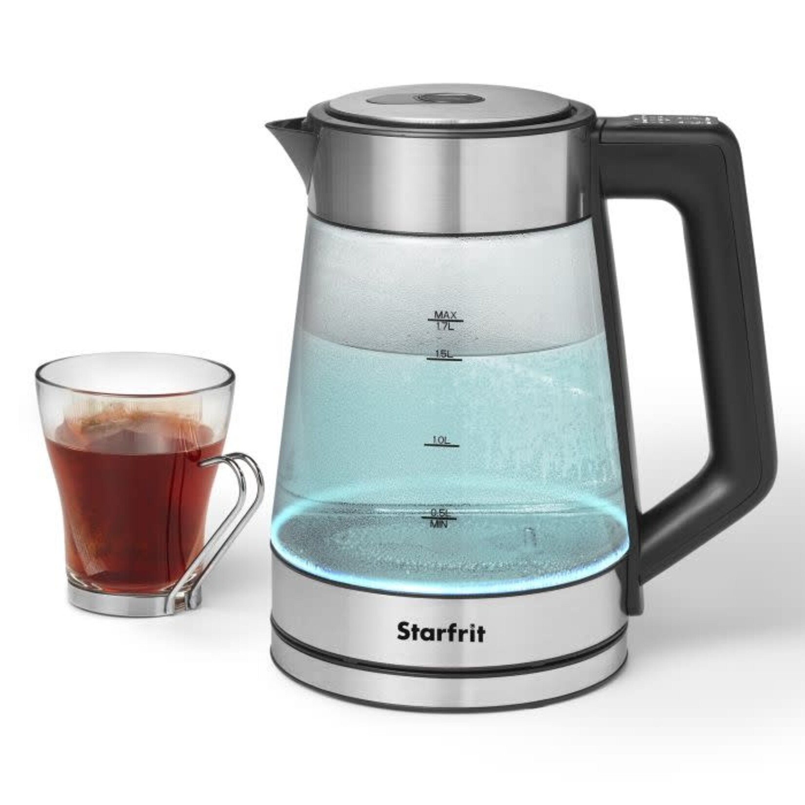 STARFRIT Glass Kettle 1.7L Variable Temperature