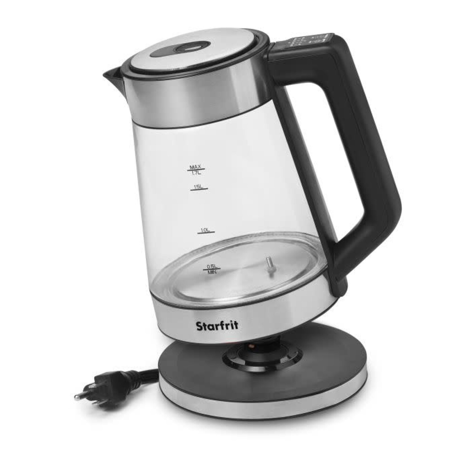 STARFRIT Bouilloire en verre 1,7L à température variable