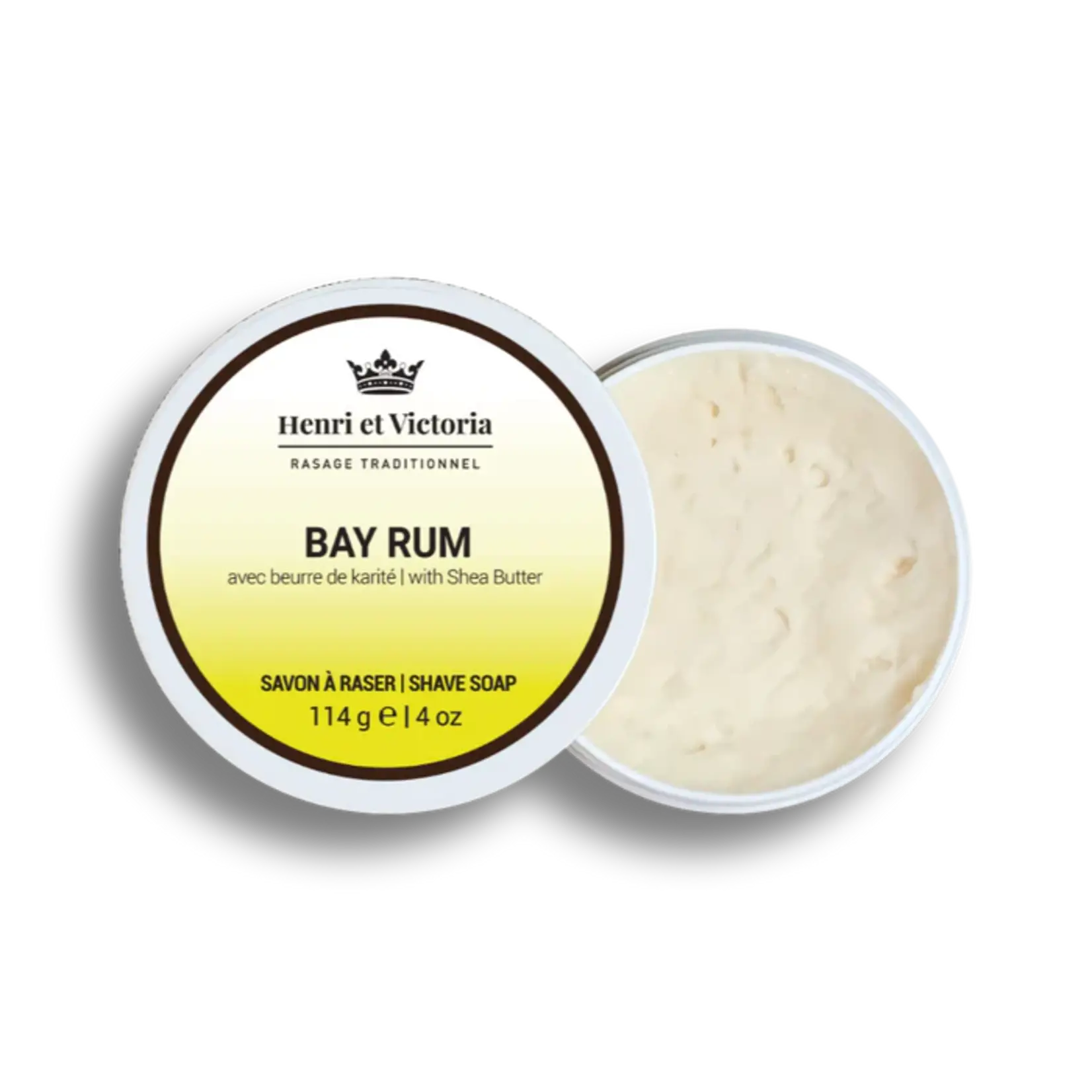 HENRI ET VICTORIA Shaving Soap - Bay Rum