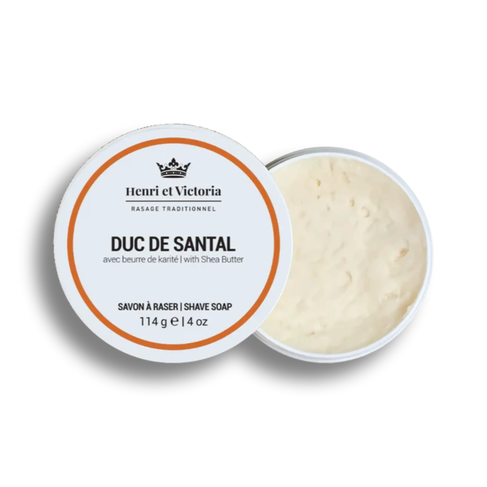 HENRI ET VICTORIA Shaving Soap - Duc de Santal
