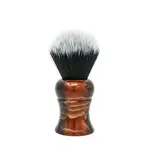 YAQI Mixed Red Handle Tuxedo Brush 28mm Knot