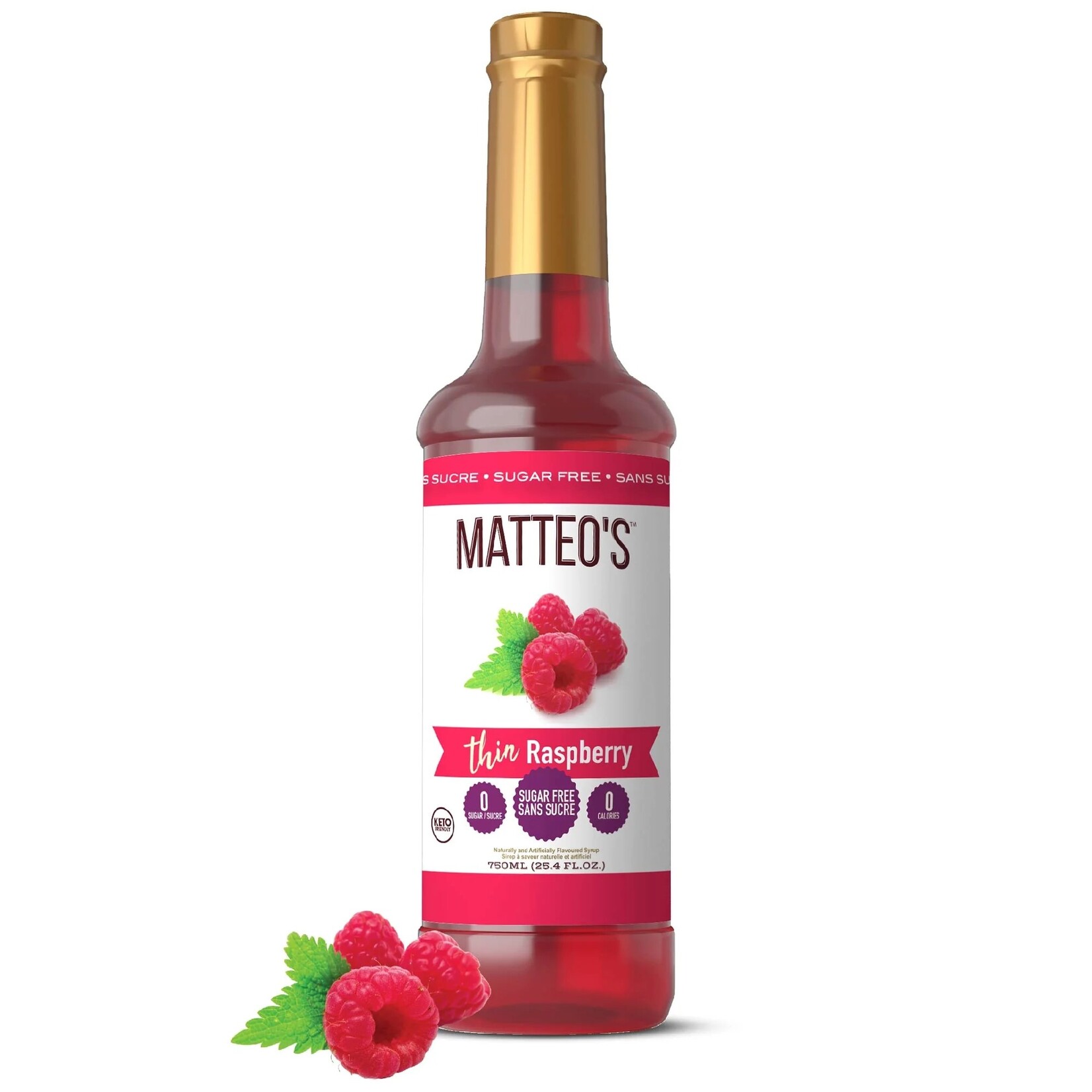 MATTEO'S Sirop à la framboise
