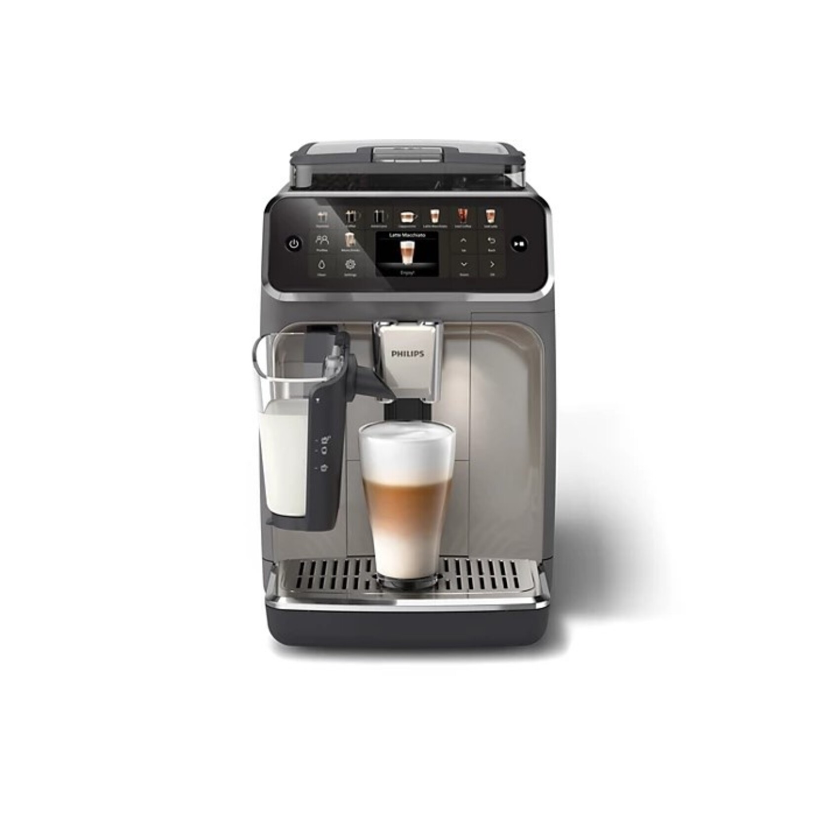 PHILIPS Machine à café espresso automatique série 5500 LatteGo