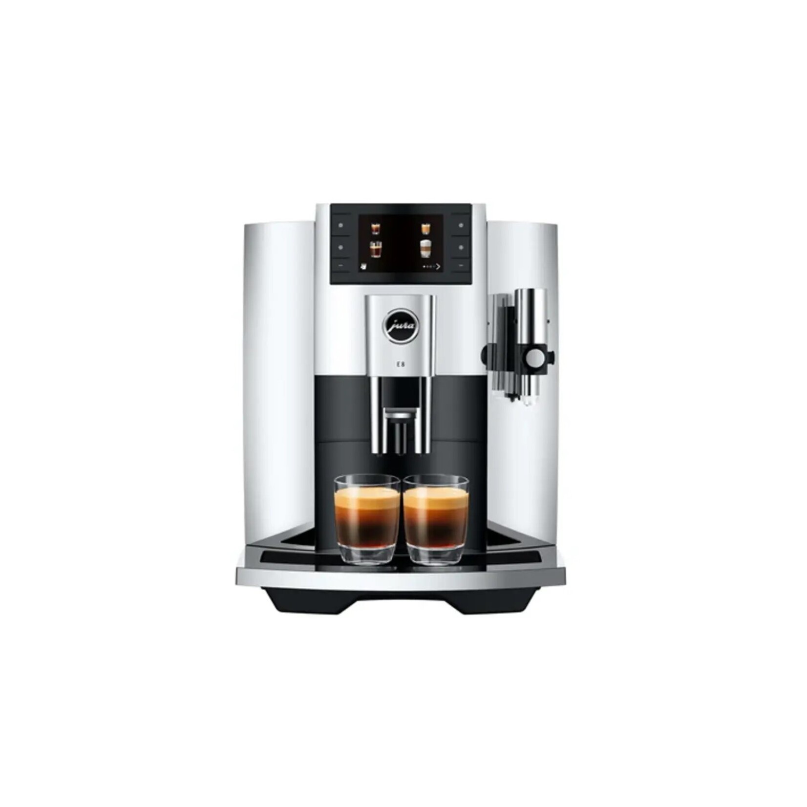 JURA E8 espresso machine, Chrome