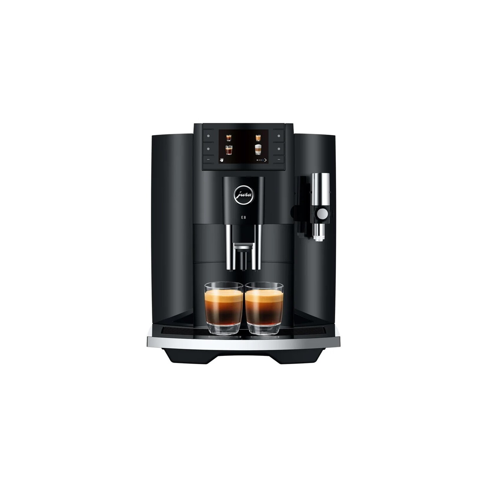 JURA E8 Espresso automatique Piano noir (Disponible en commande spéciale)