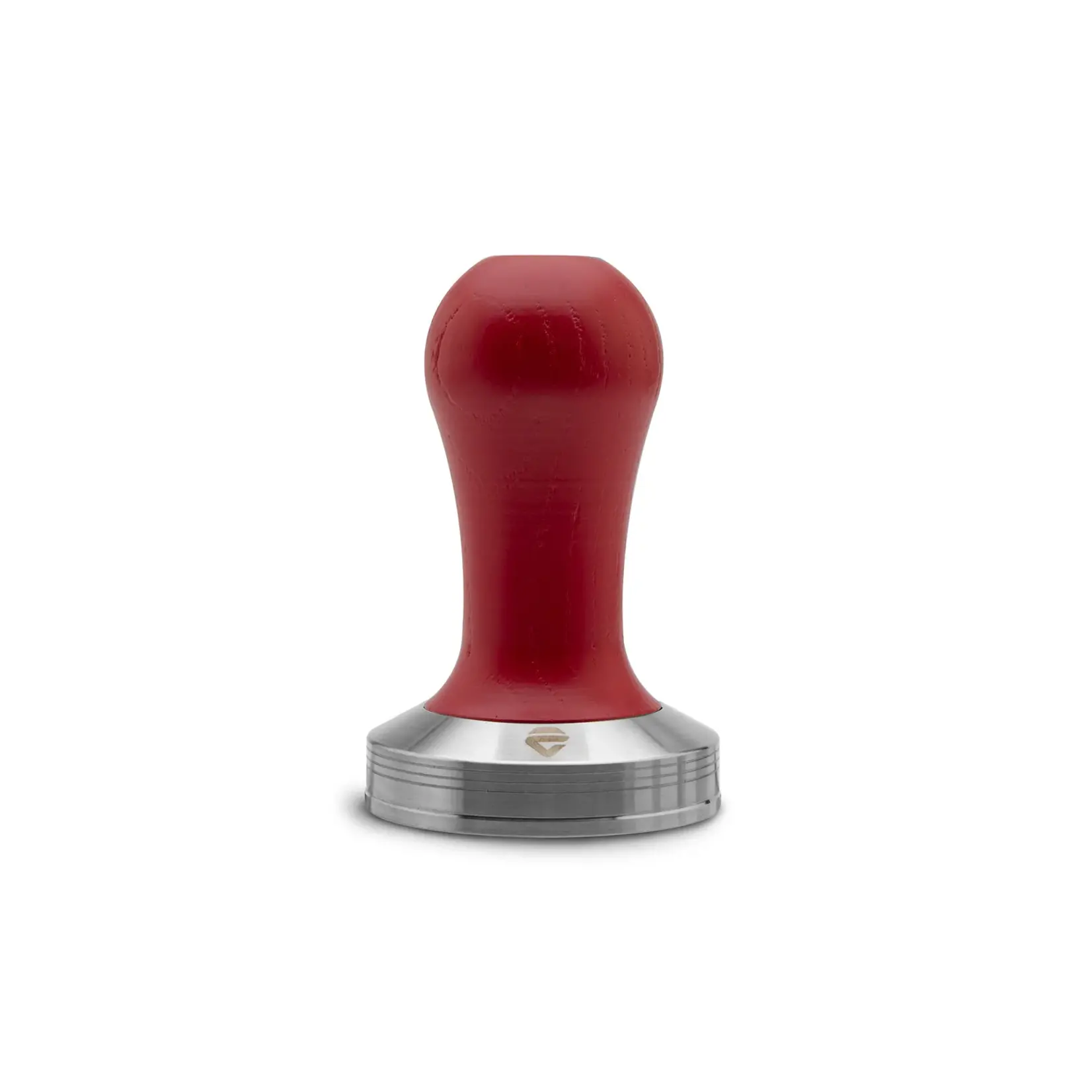 LELIT Stainless steel tamper with red wooden handle