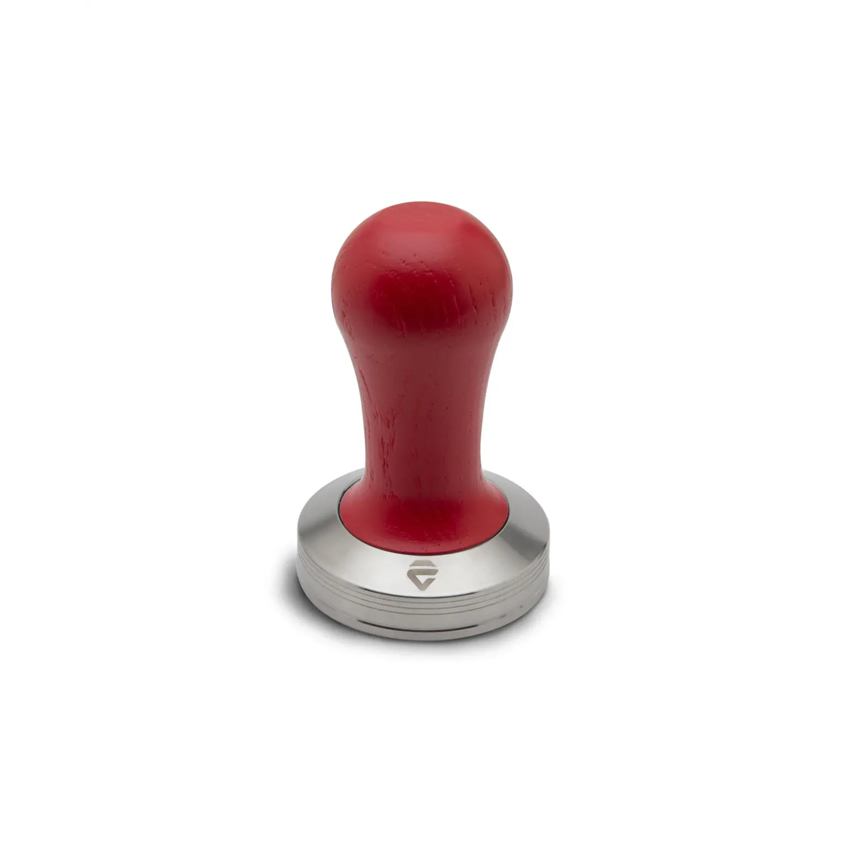 LELIT Stainless steel tamper with red wooden handle