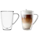 BARISTA+ Tasses (2) Double Parois Latté, 435ml