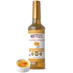 MATTEO'S Sirop à café caramel brulé 750ml