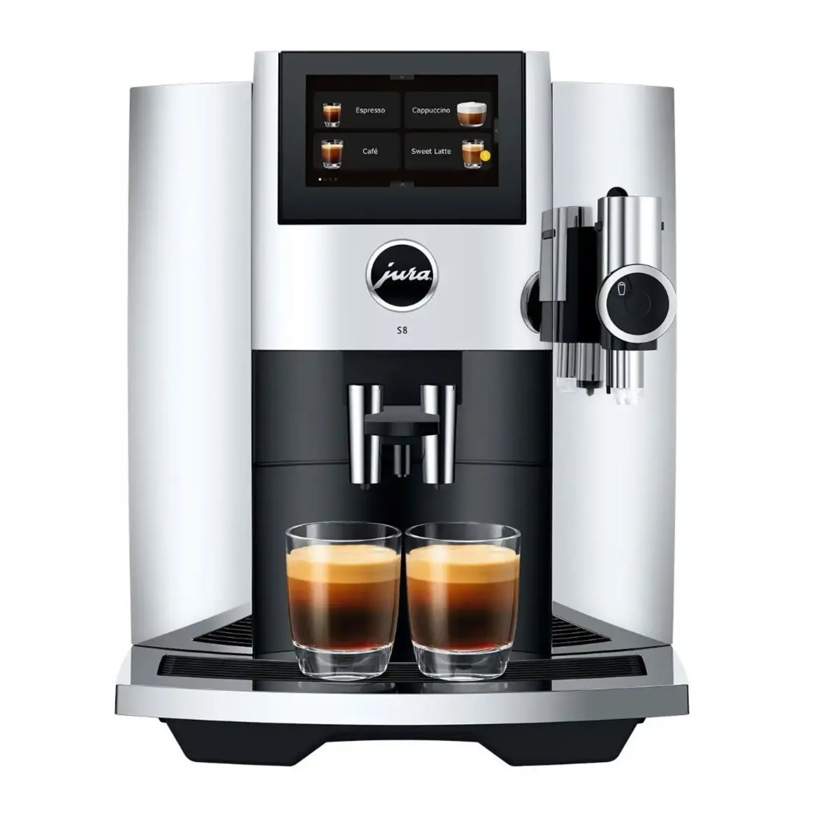 JURA Espresso automatique S8 chrome (disponible en commande spéciale)