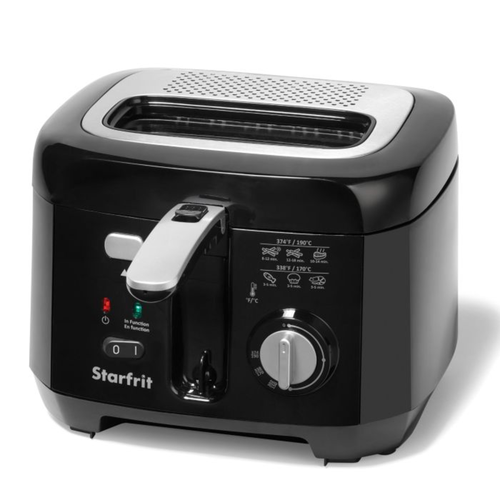 STARFRIT Friteuse de 2,5L avec revêtement en céramique