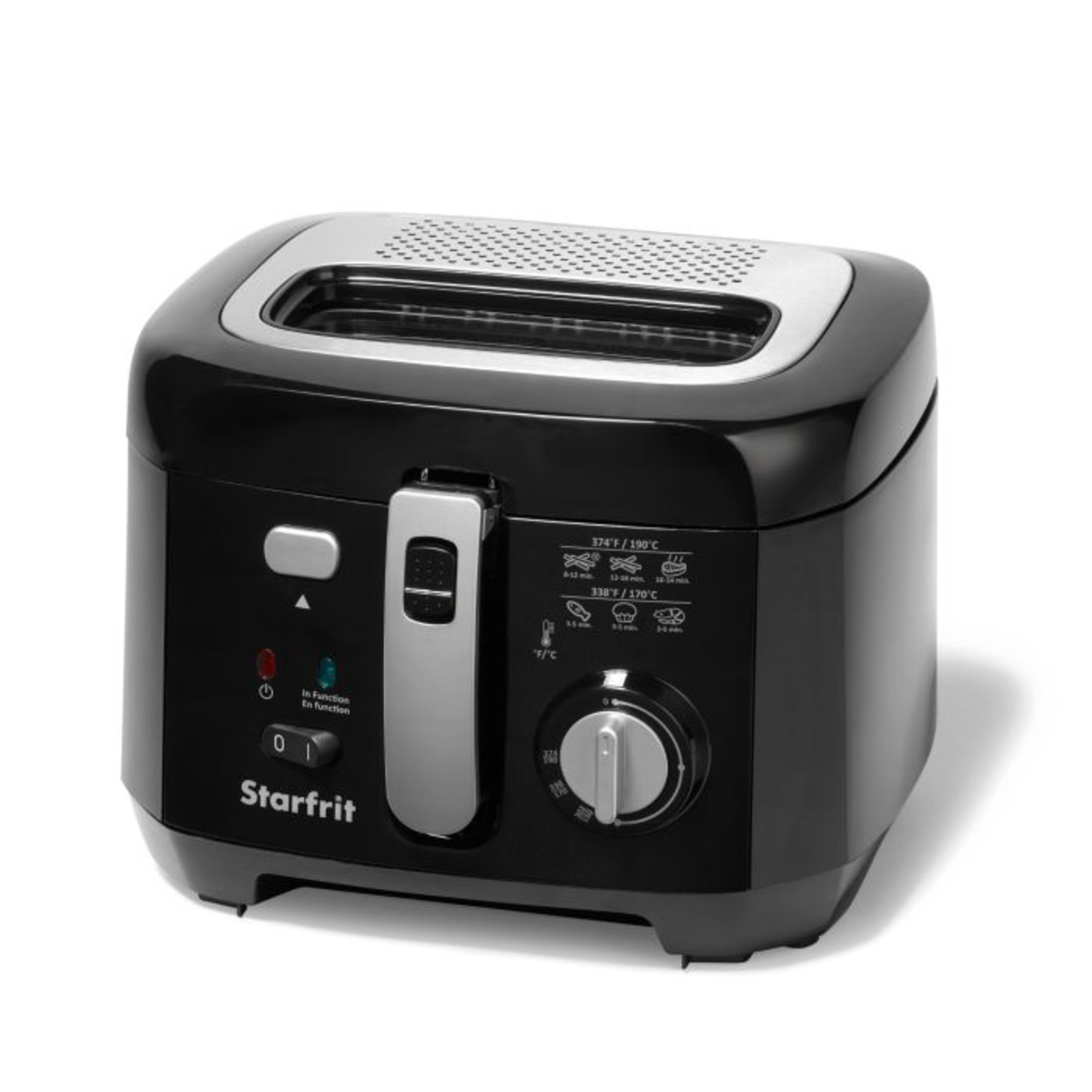 STARFRIT Friteuse de 2,5L avec revêtement en céramique