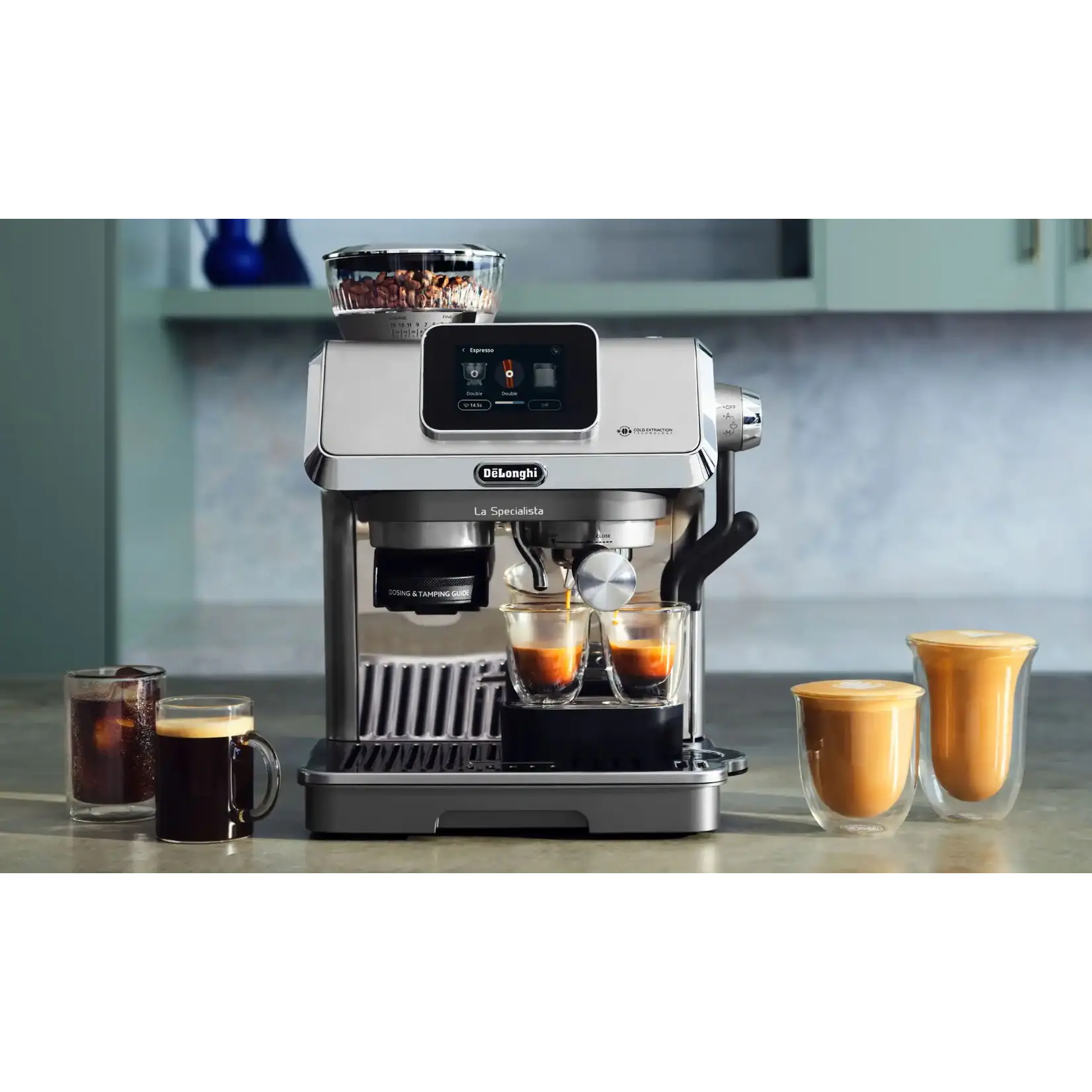DELONGHI La Specialista touch Semi-Automatic Espresso Machine