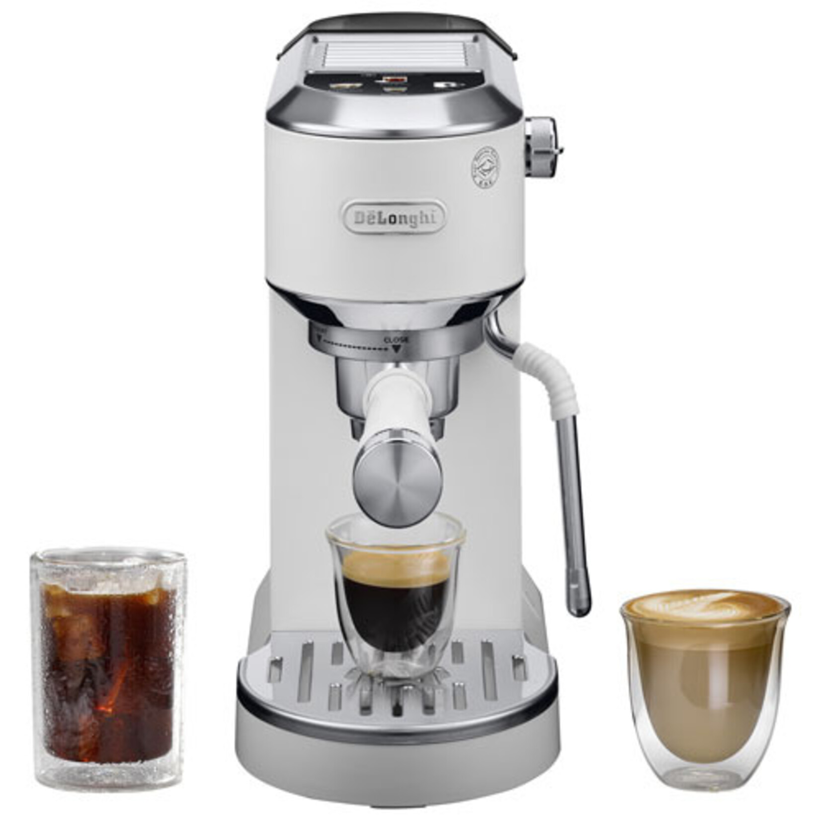 DELONGHI EC890W-DELONGHI DEDICA DUO VANILLE