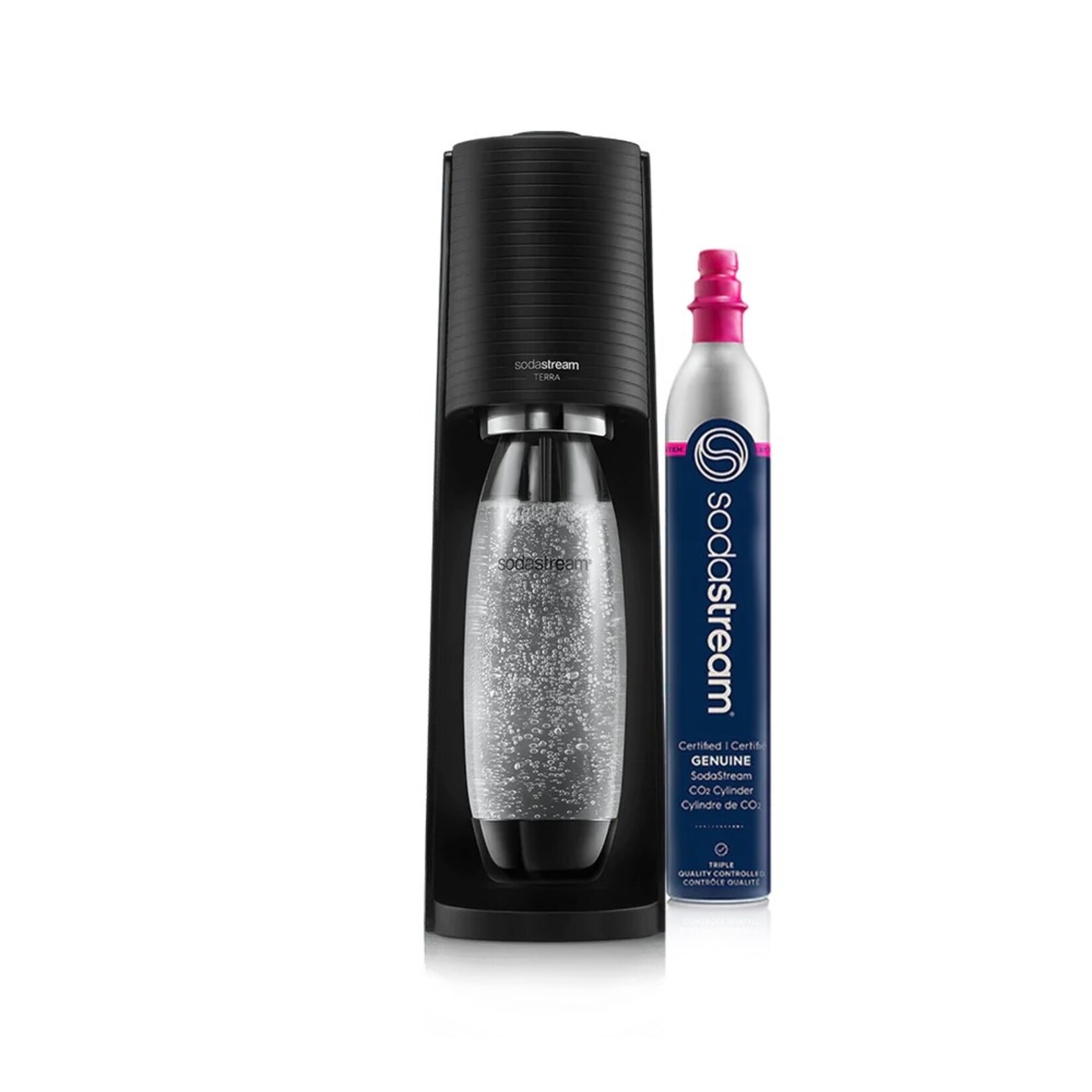 SODASTREAM Ensemble à soda Terra, noir