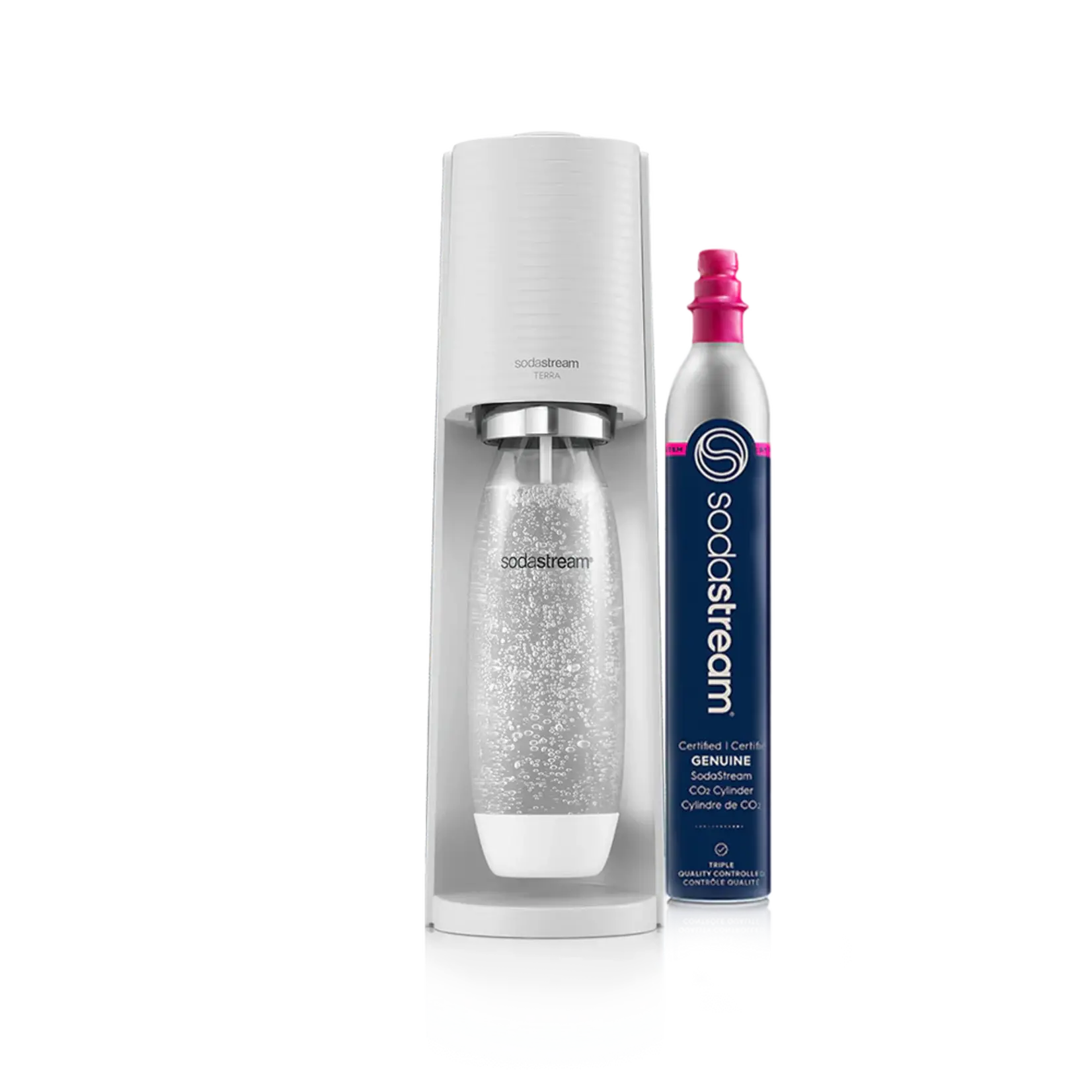 SODASTREAM Ensemble à soda Terra, blanc