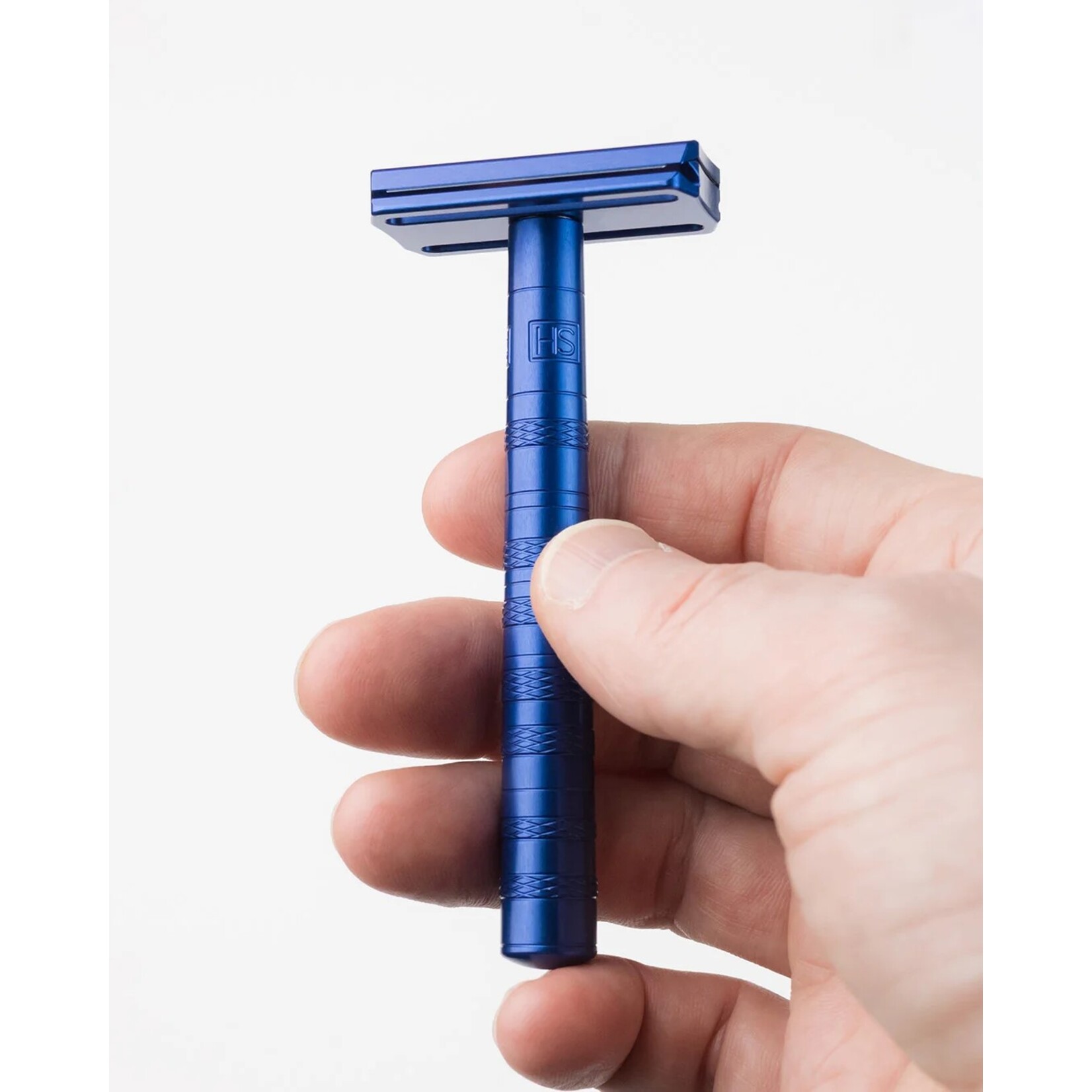 HENSON Rasoir de sureté AL13-M, BLEU