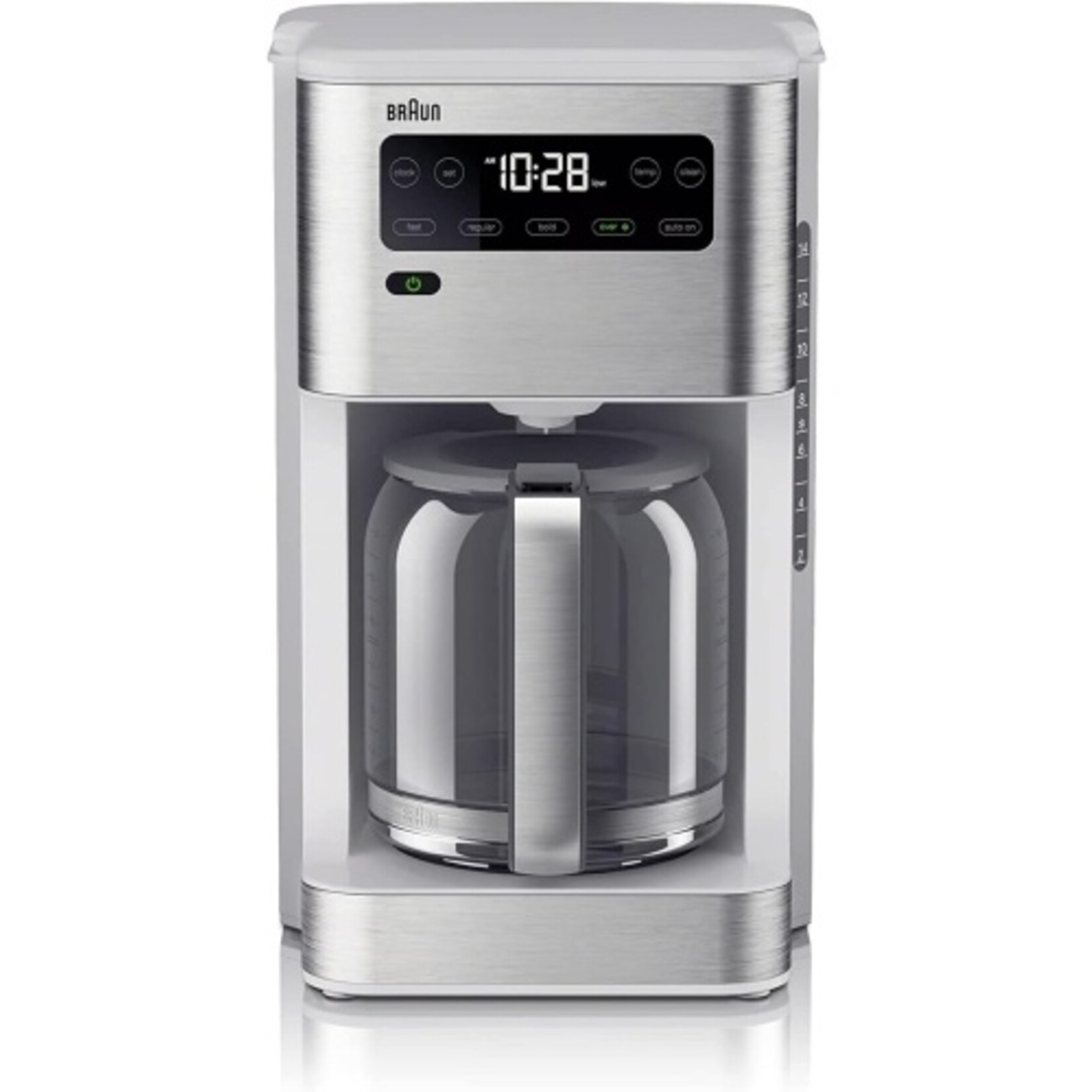 BRAUN Cafetière filtre 14t blanche