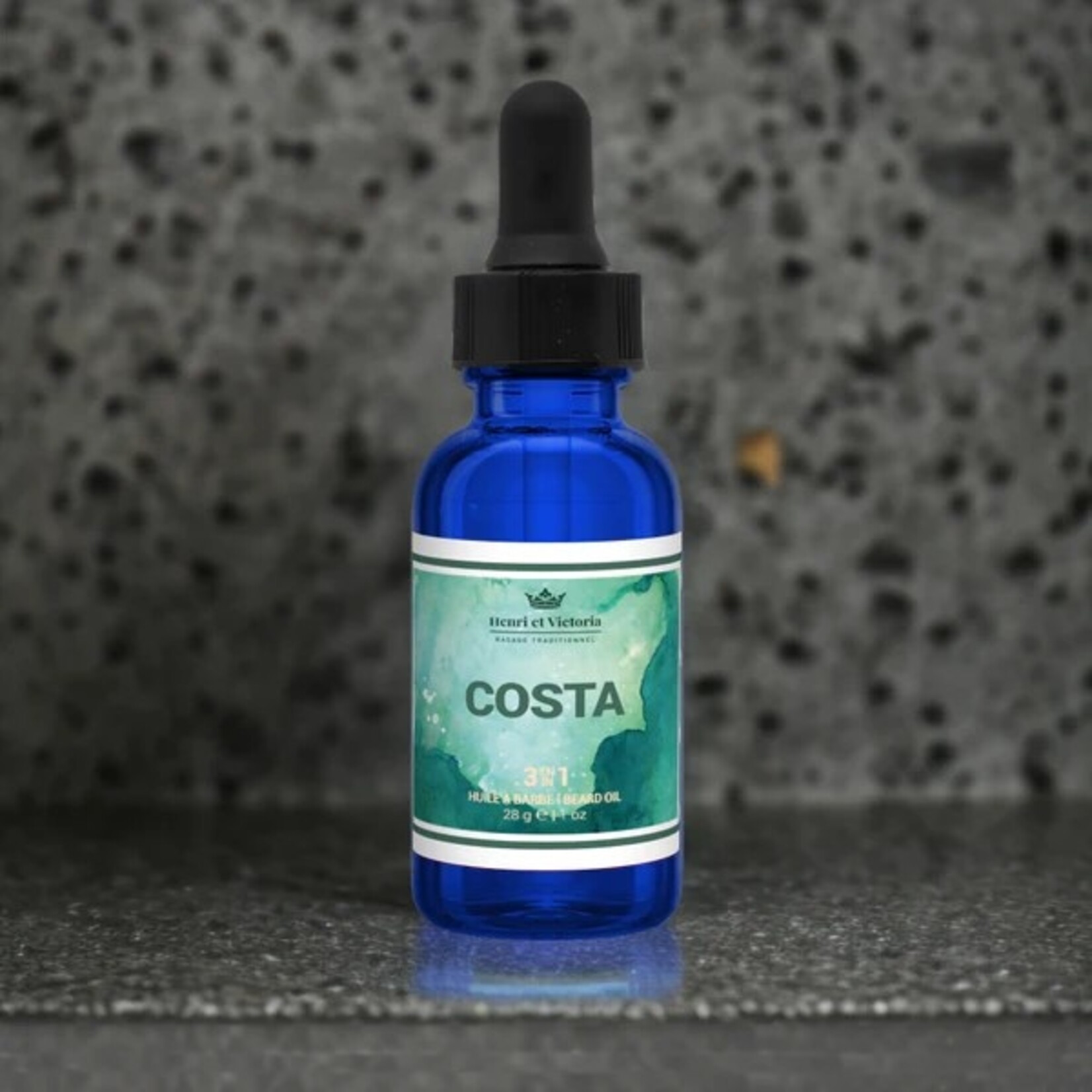 HENRI ET VICTORIA Beard Oil - Costa - Preshave oil