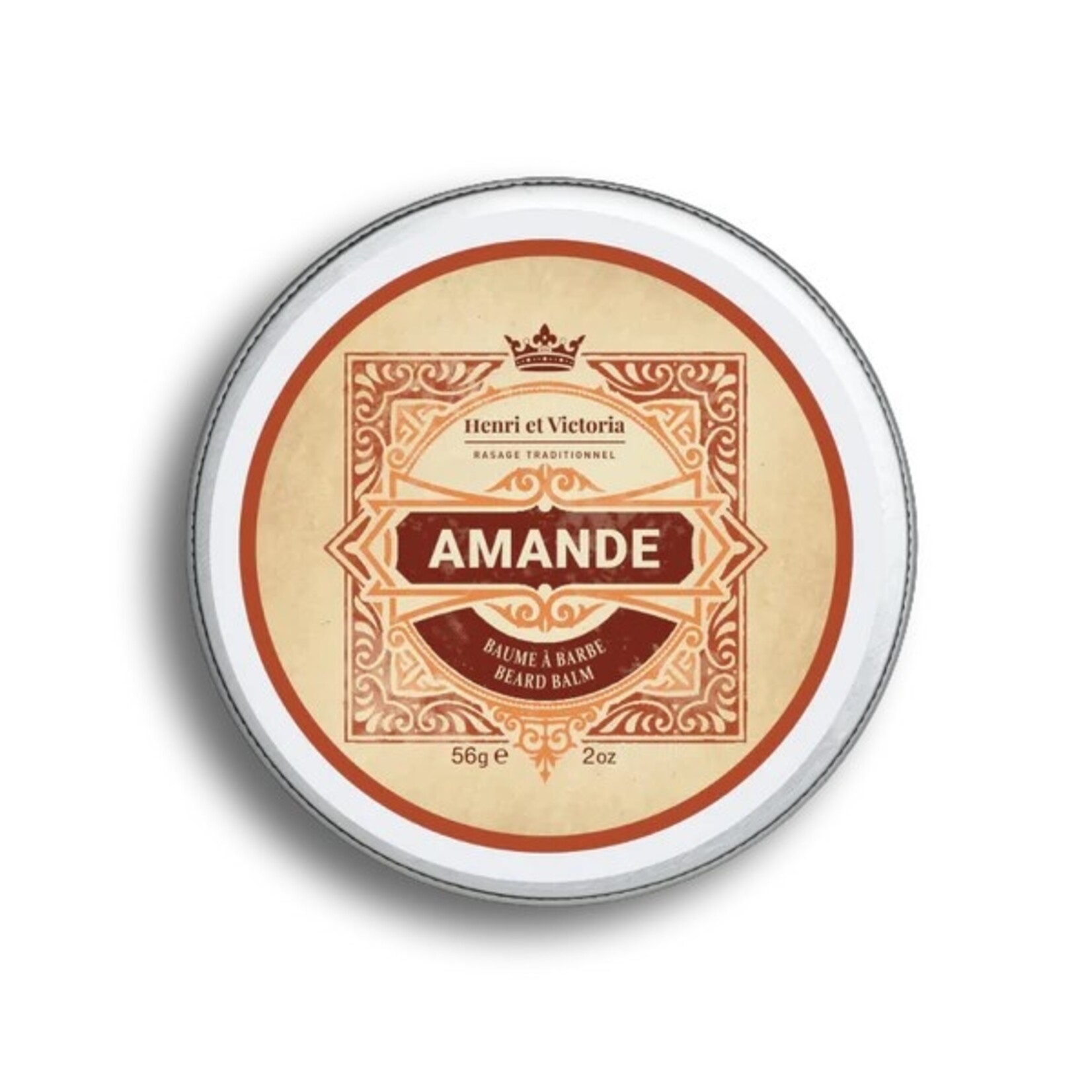 HENRI ET VICTORIA Baume à barbe - Amande - 56 g