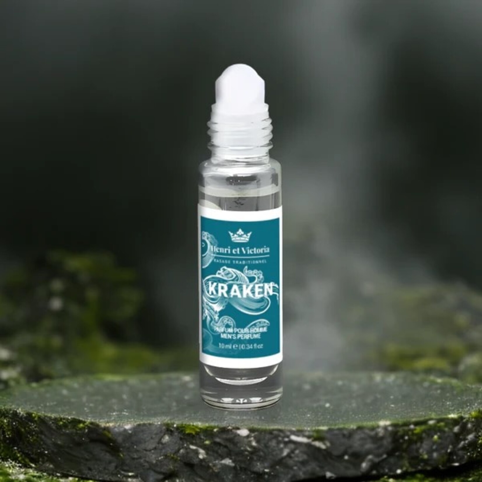 HENRI ET VICTORIA Parfum pour homme - Kraken - 10 ml