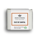 HENRI ET VICTORIA Savon en barre - Duc de Santal
