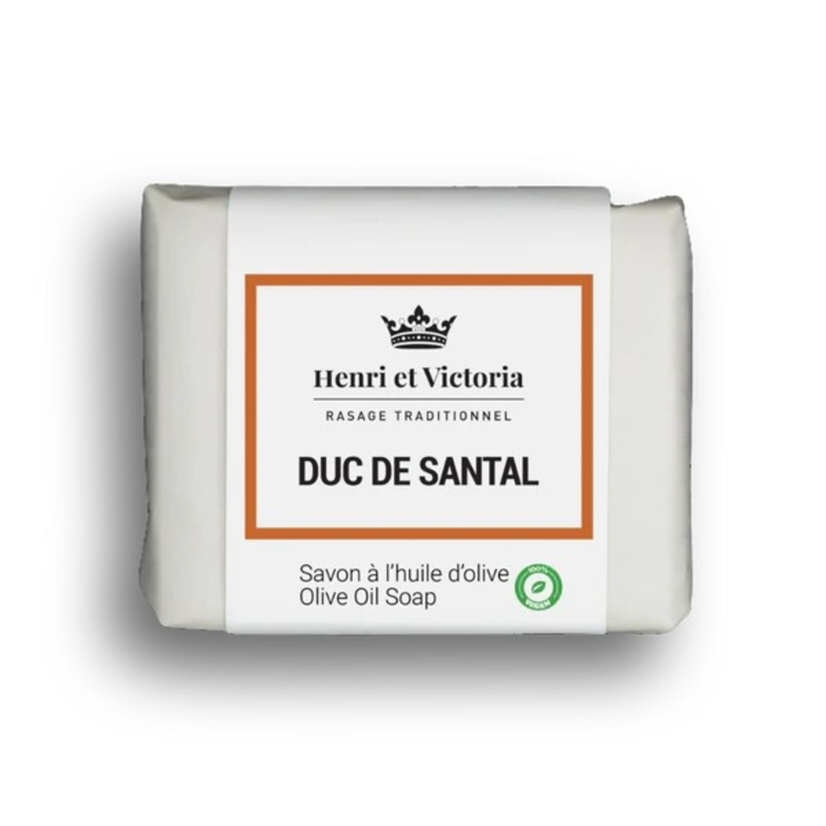 HENRI ET VICTORIA Savon en barre - Duc de Santal