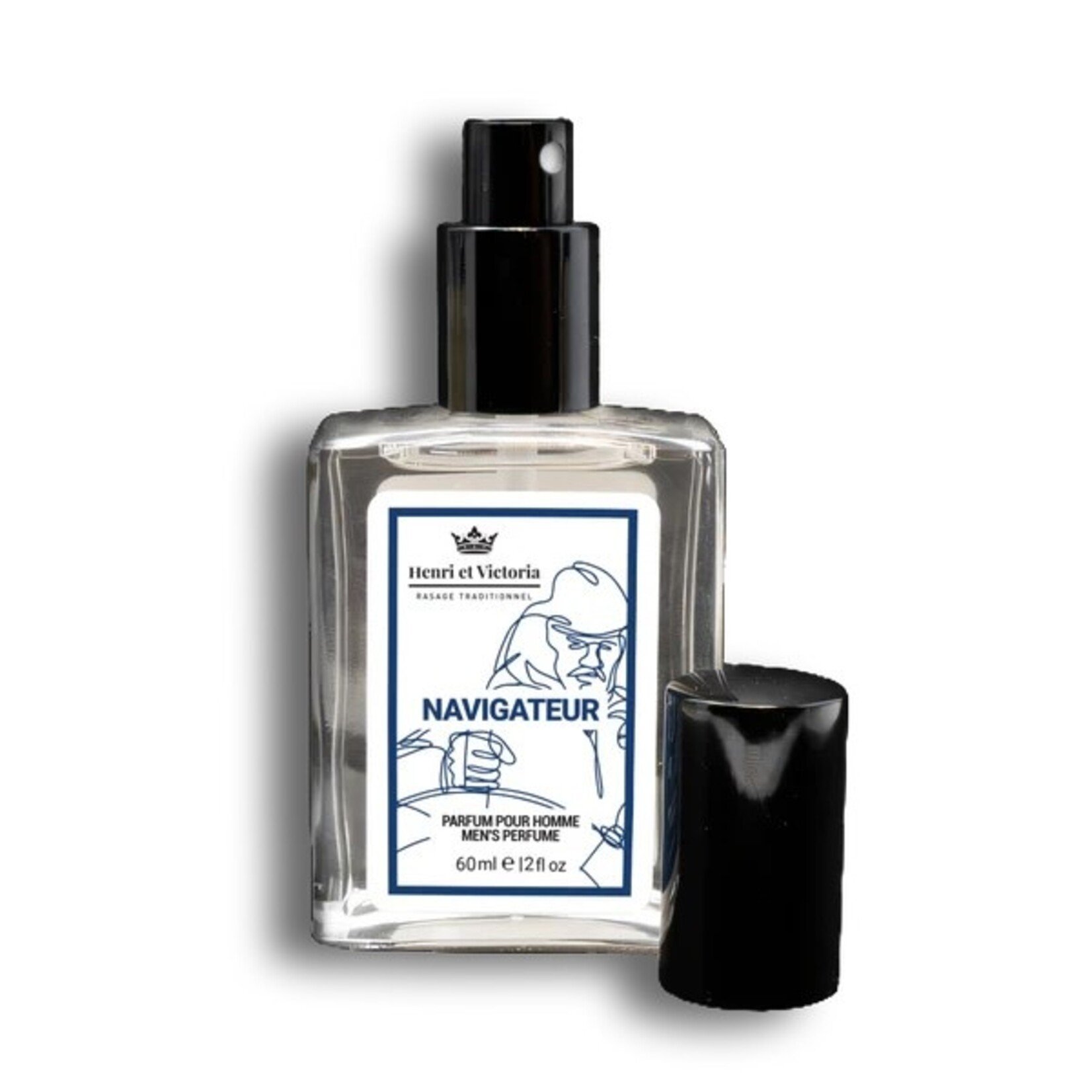 HENRI ET VICTORIA Parfum pour homme - Navigateur - 60 ml