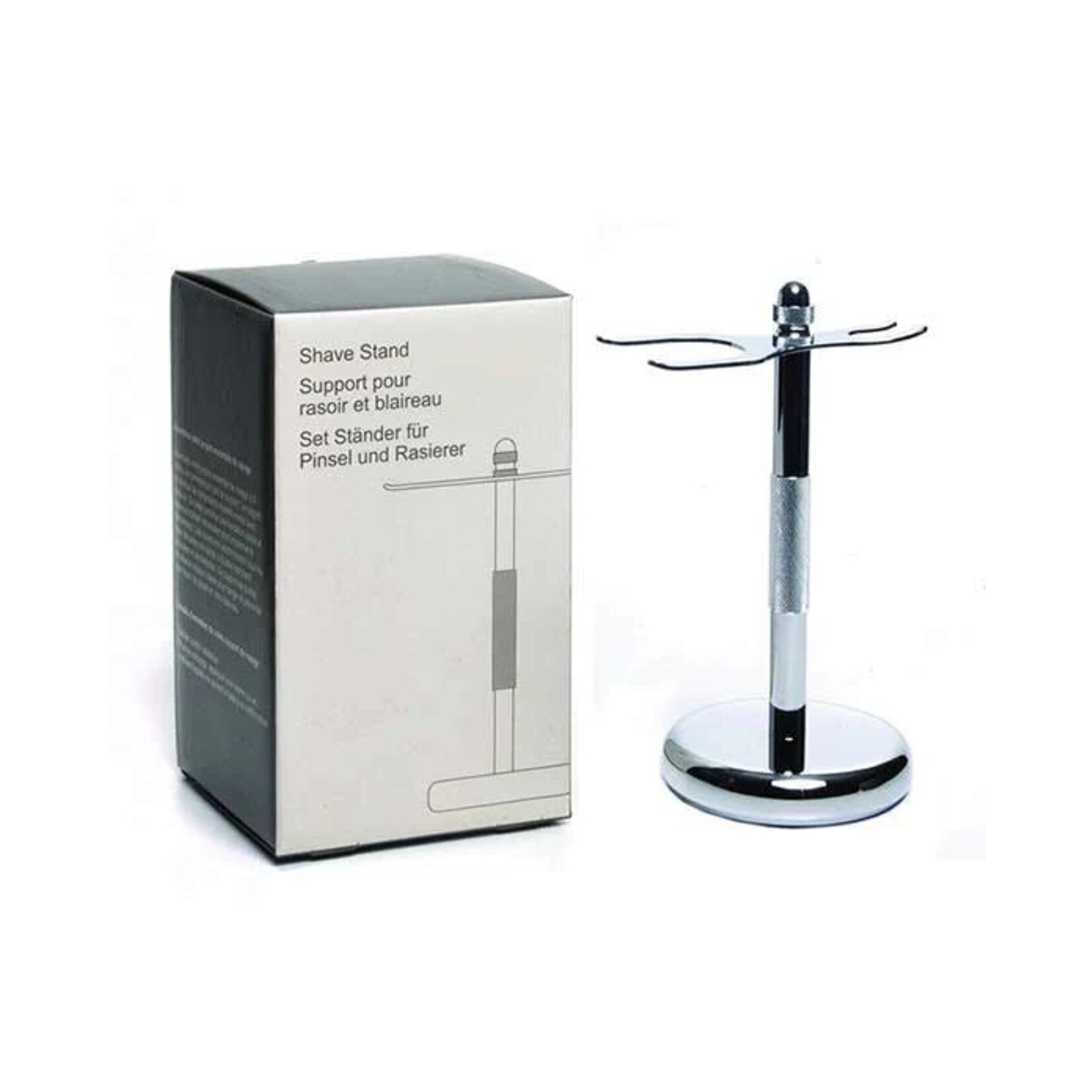 ROCKWELL Support à rasoir et blaireau inox
