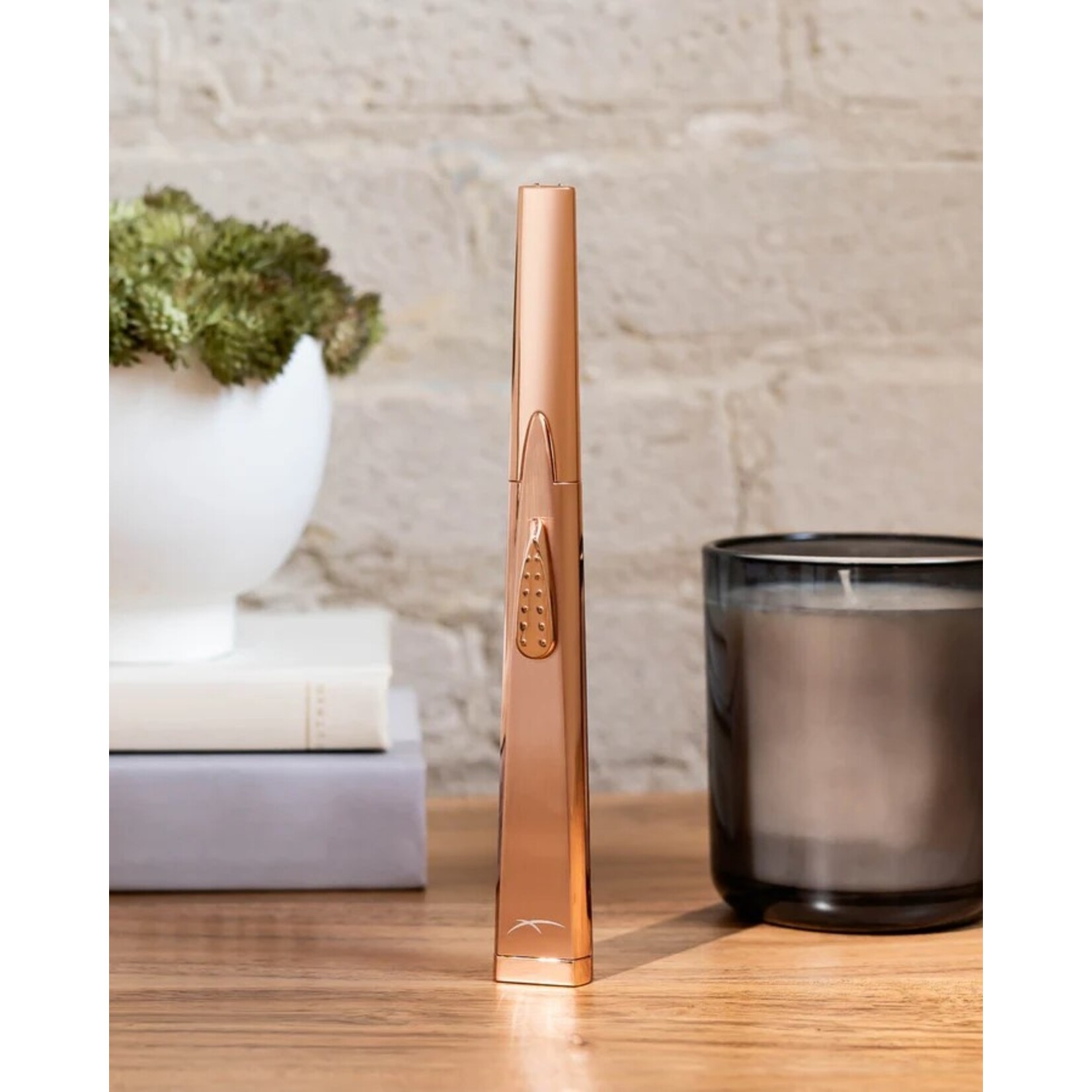 SIZZLE Sleek USB Rechargeable Plasma Arc Lighter, Rose Gold