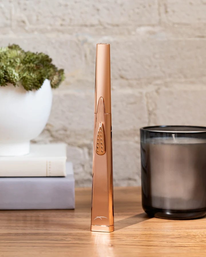 Briquet rechargeable USB Sleek Or rose