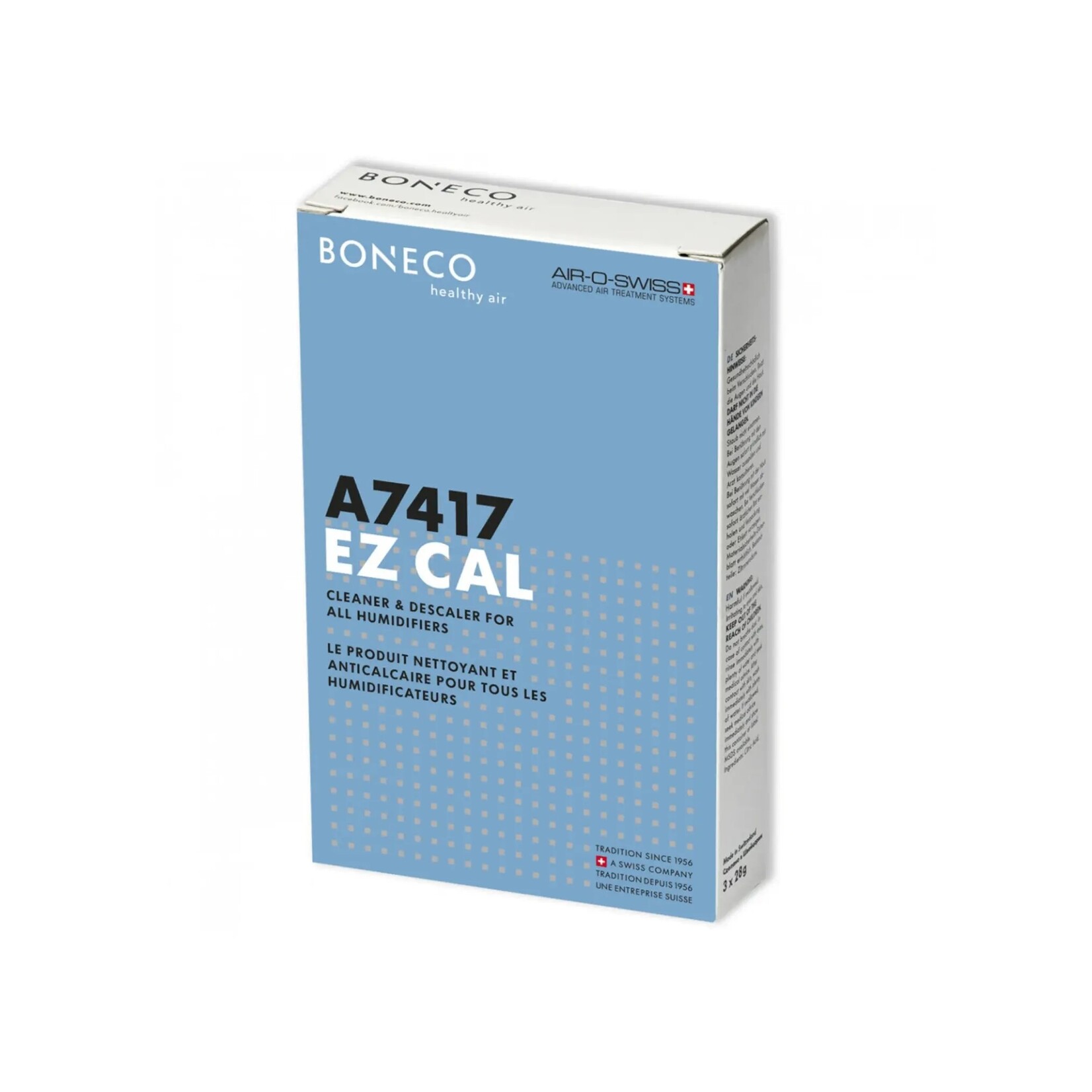 BONECO Détartrant pour humidificateur EZ-CAL 3 sachets